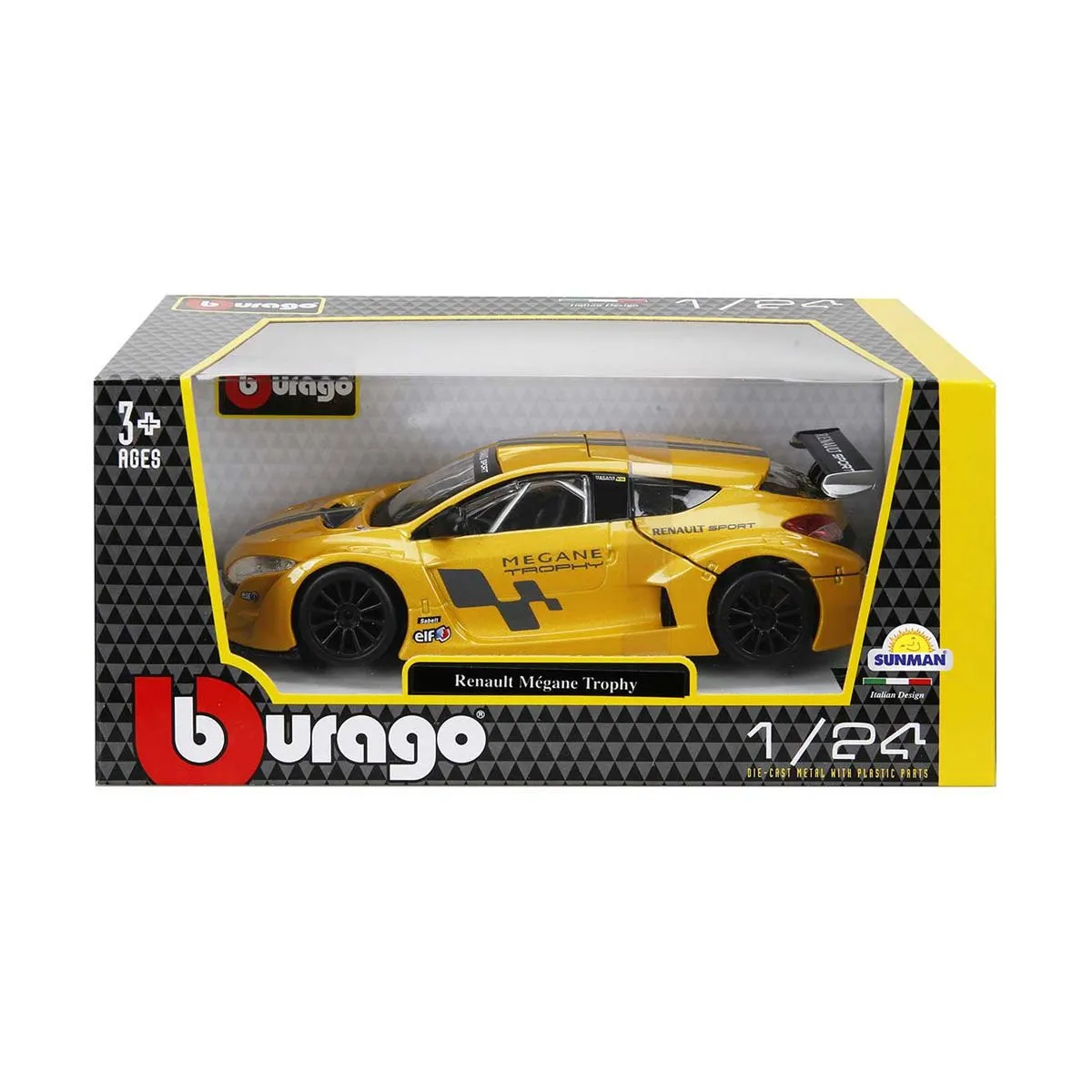 Burago 1:24 Renault Megane Trophy Model Araba -Sunman