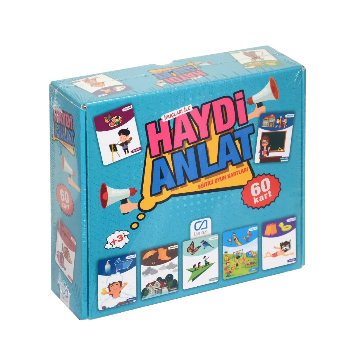 CA Games Haydi Anlat - Eğitici Oyun Kartları / +3 yaş