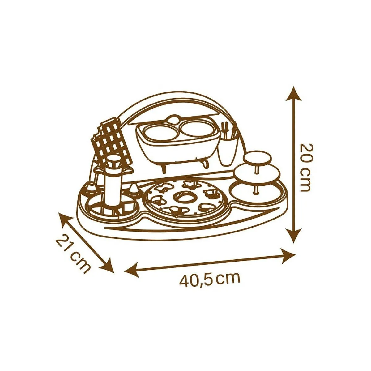 Smoby Chef Çikolata Fabrikası Oyun Seti — görsel 4