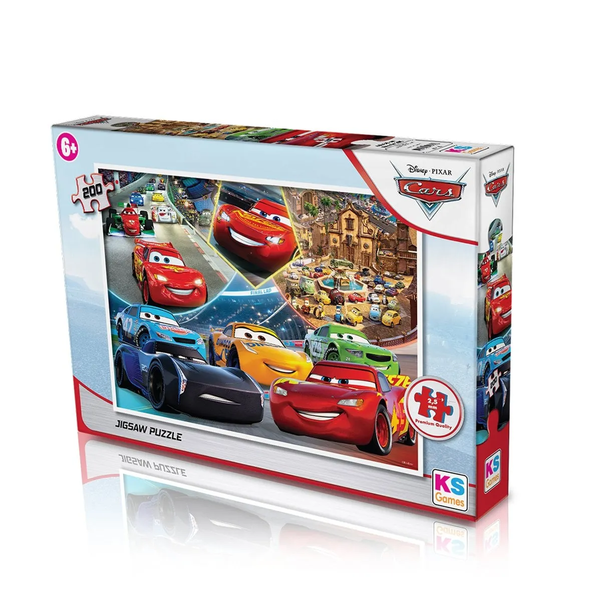 KS, Cars 200 Parça Puzzle
