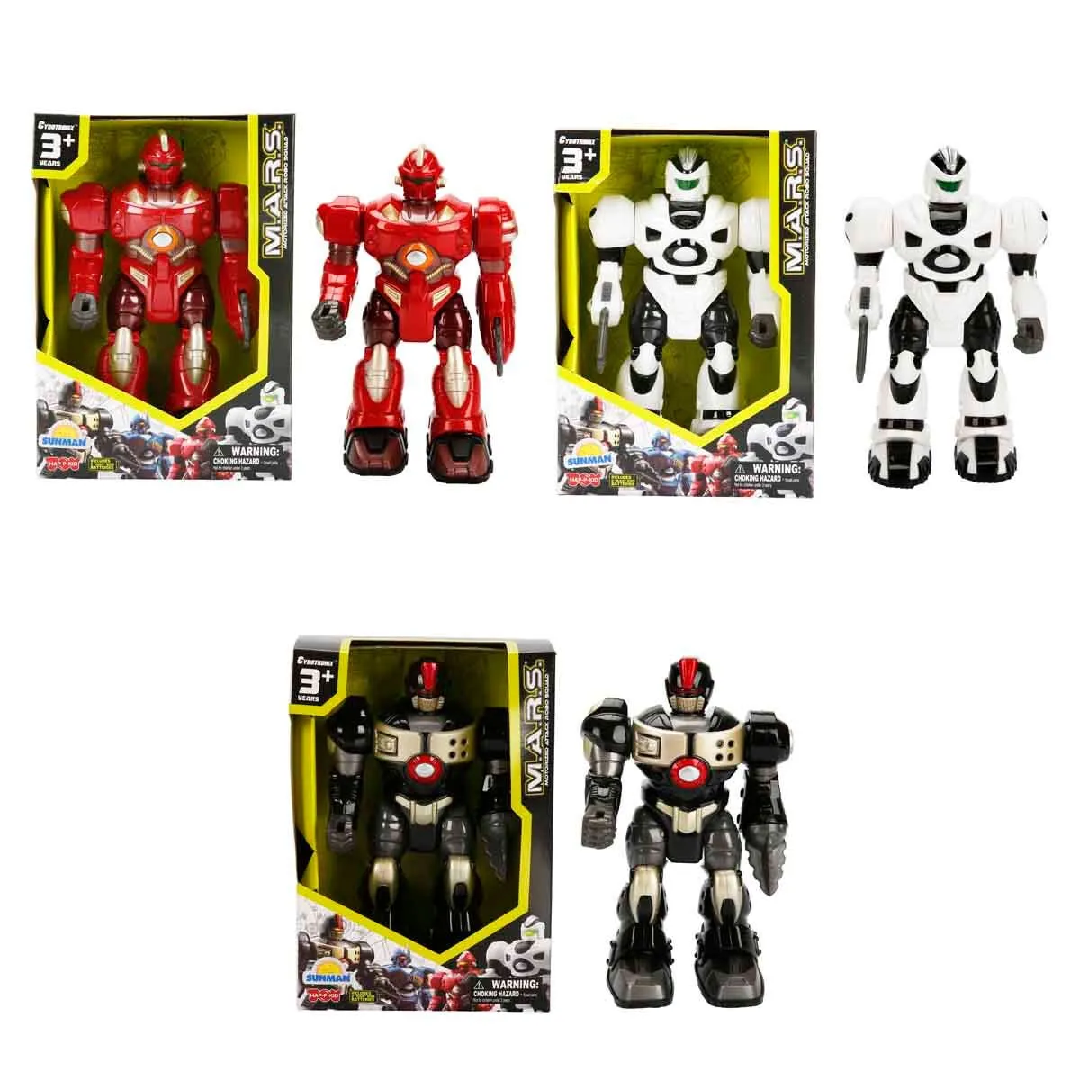 Robot Mars Robo Squad Yürüyen Işık 18CM — görsel 6