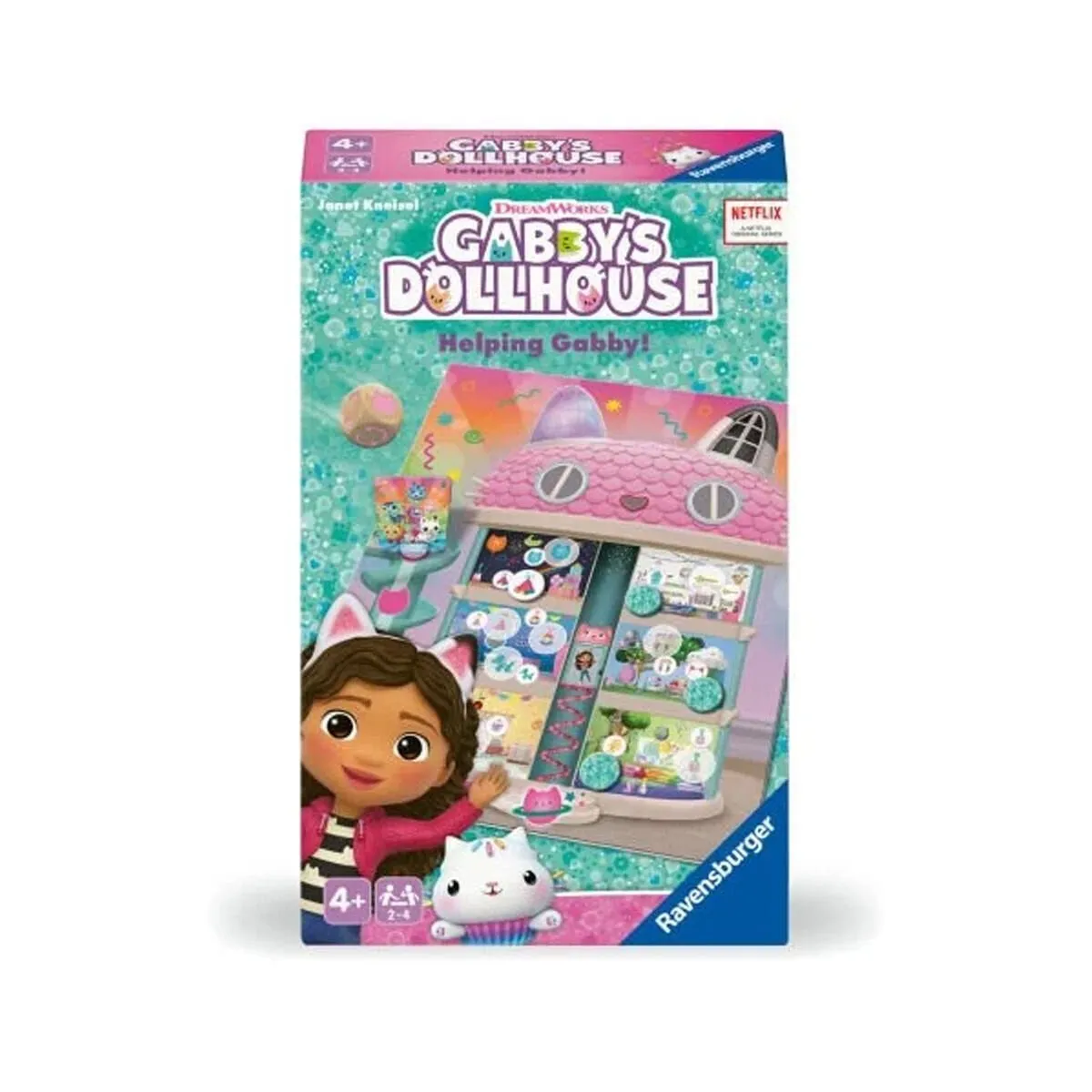 Ravensburger - Gabbys Dollhouse - Seyahat Boy Kutu Oyunu — görsel 3