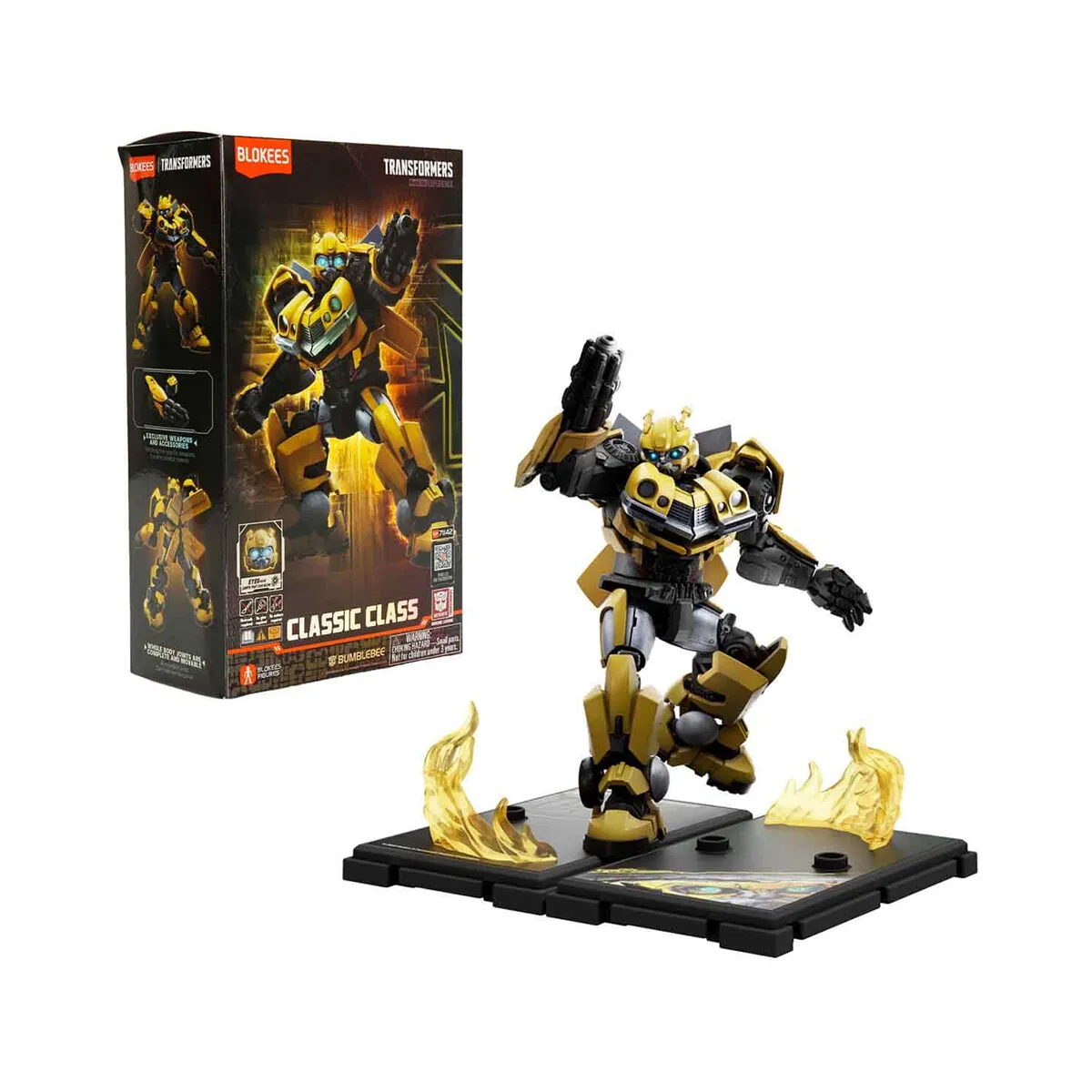 Transformers Classic Class 02 Bumblebee Işıklı Blokees Yapım Seti