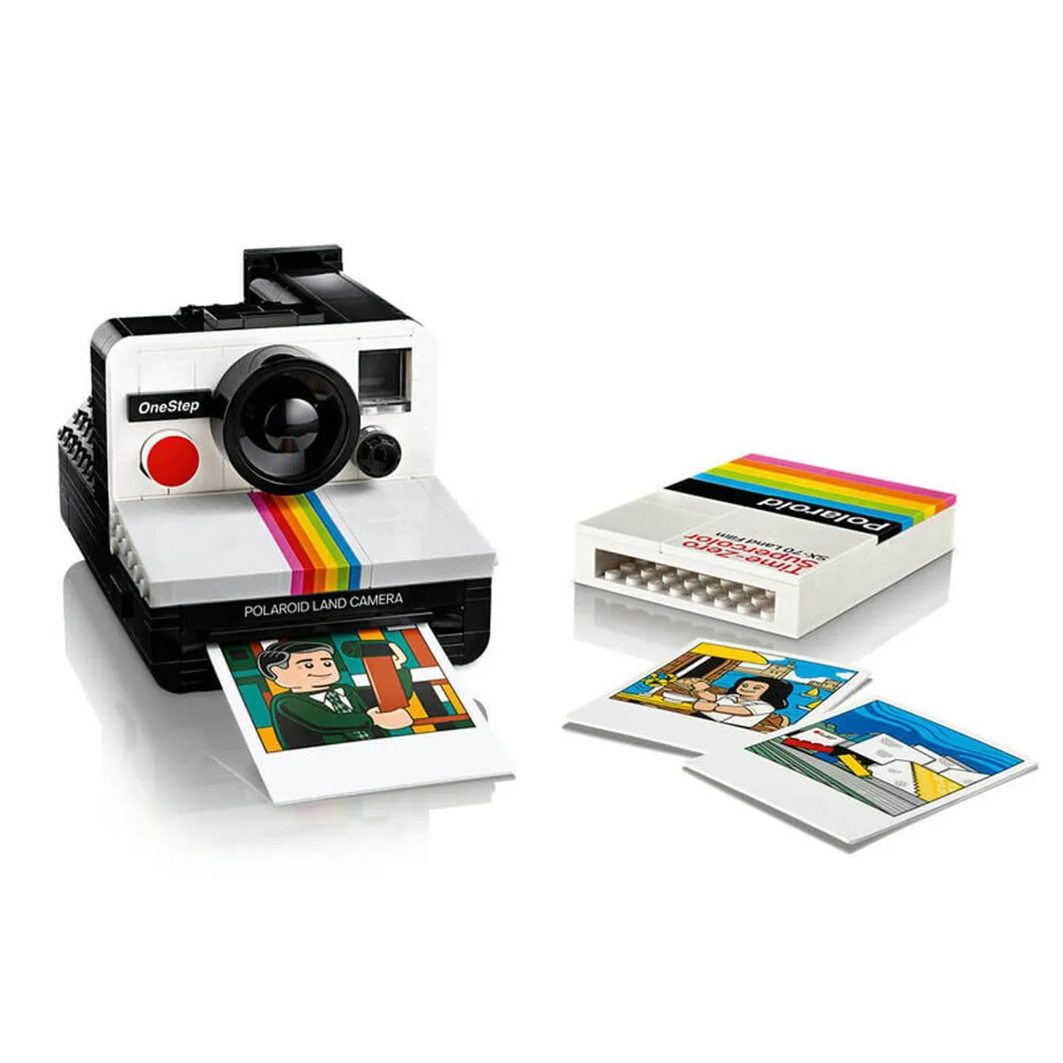 Lego ideas Polaroid OneStep SX-70 Kamera 516 parça +18 yaş — görsel 3