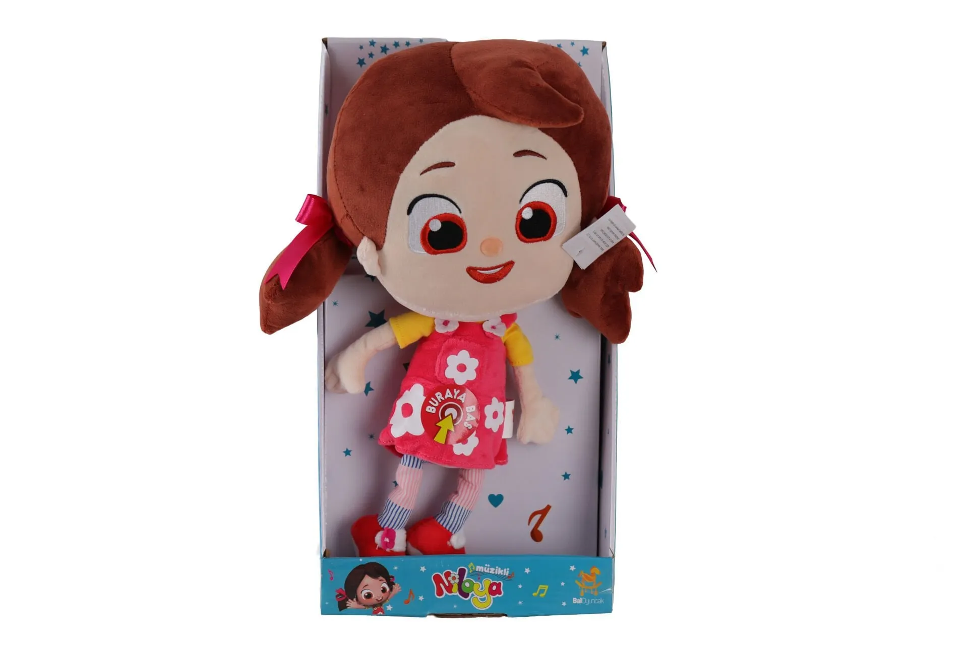 NİLY 001 1001 NİLOYA MÜZİKLİ KLASİK PELUŞ BEBEK 35 CM 55105-12 — görsel 2