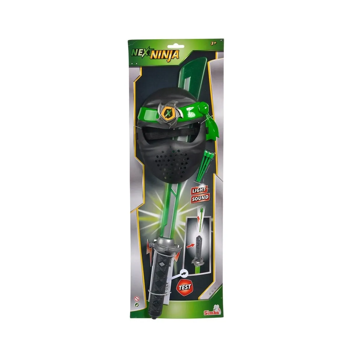 Next Ninja Sword And Mask Green