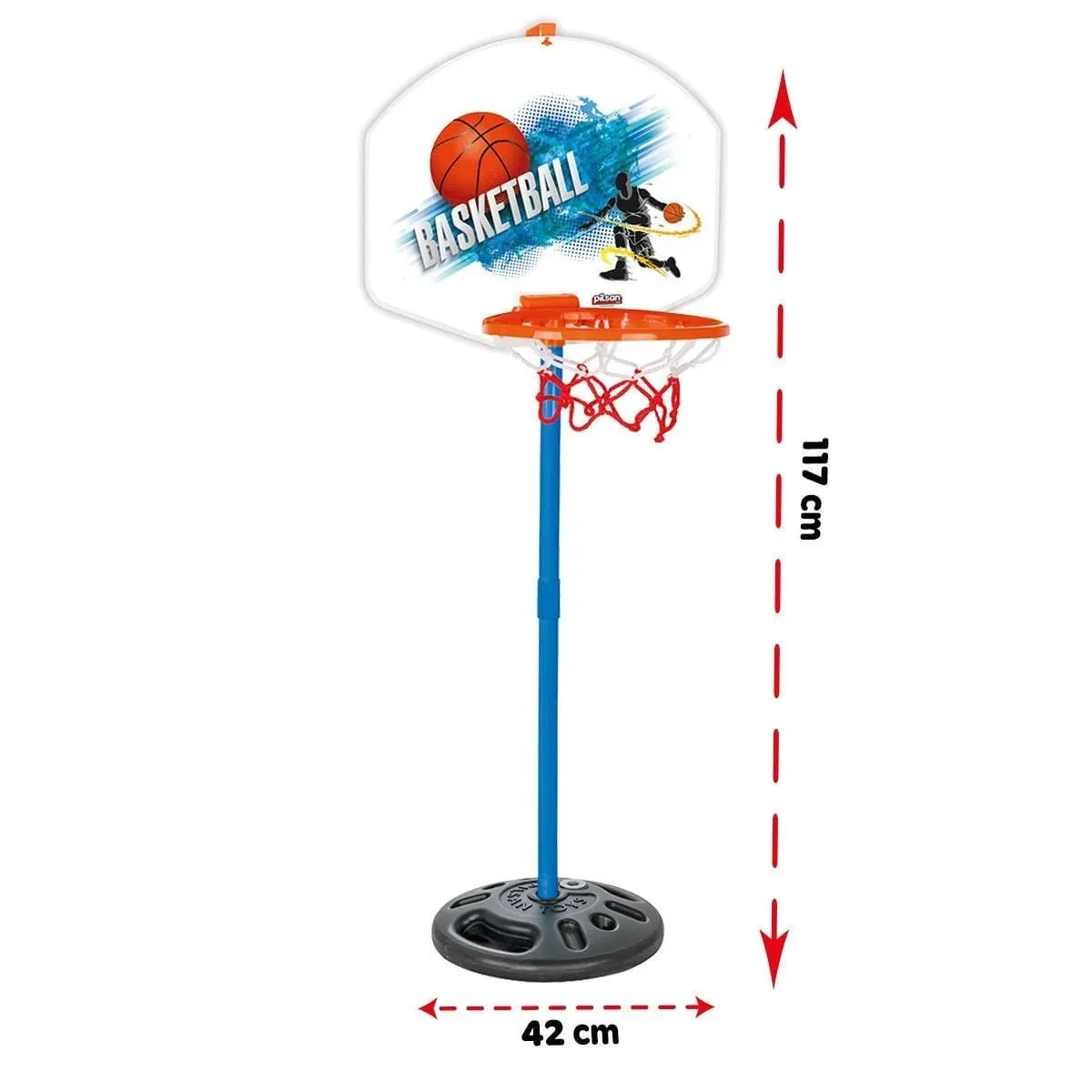 Pilsan Magic Ayaklı Basketbol Seti — görsel 3