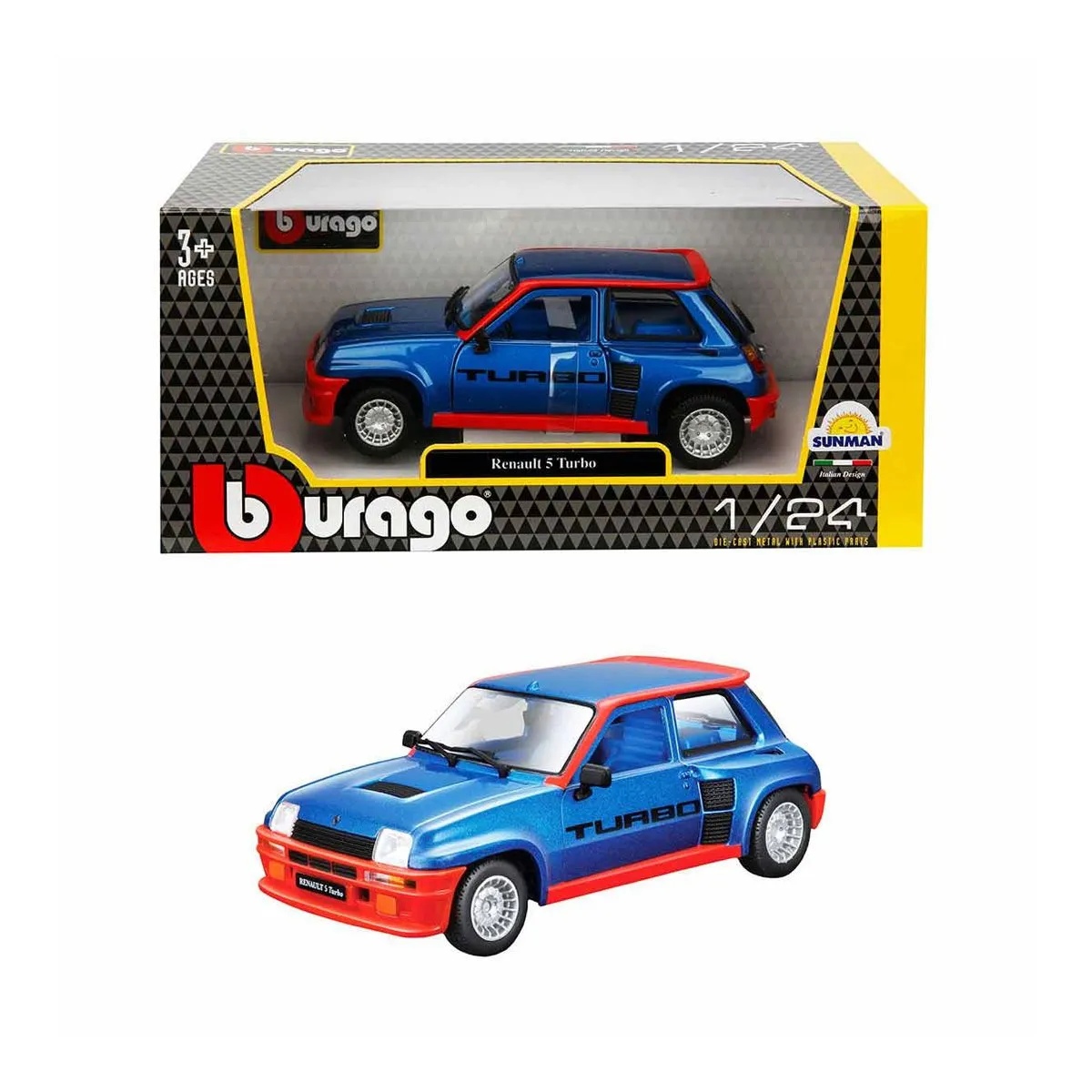 1:24 Renault 5 Turbo Model Araba -Sunman