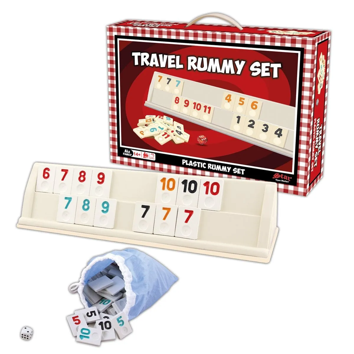 Travel Rummy Set ,Star okey