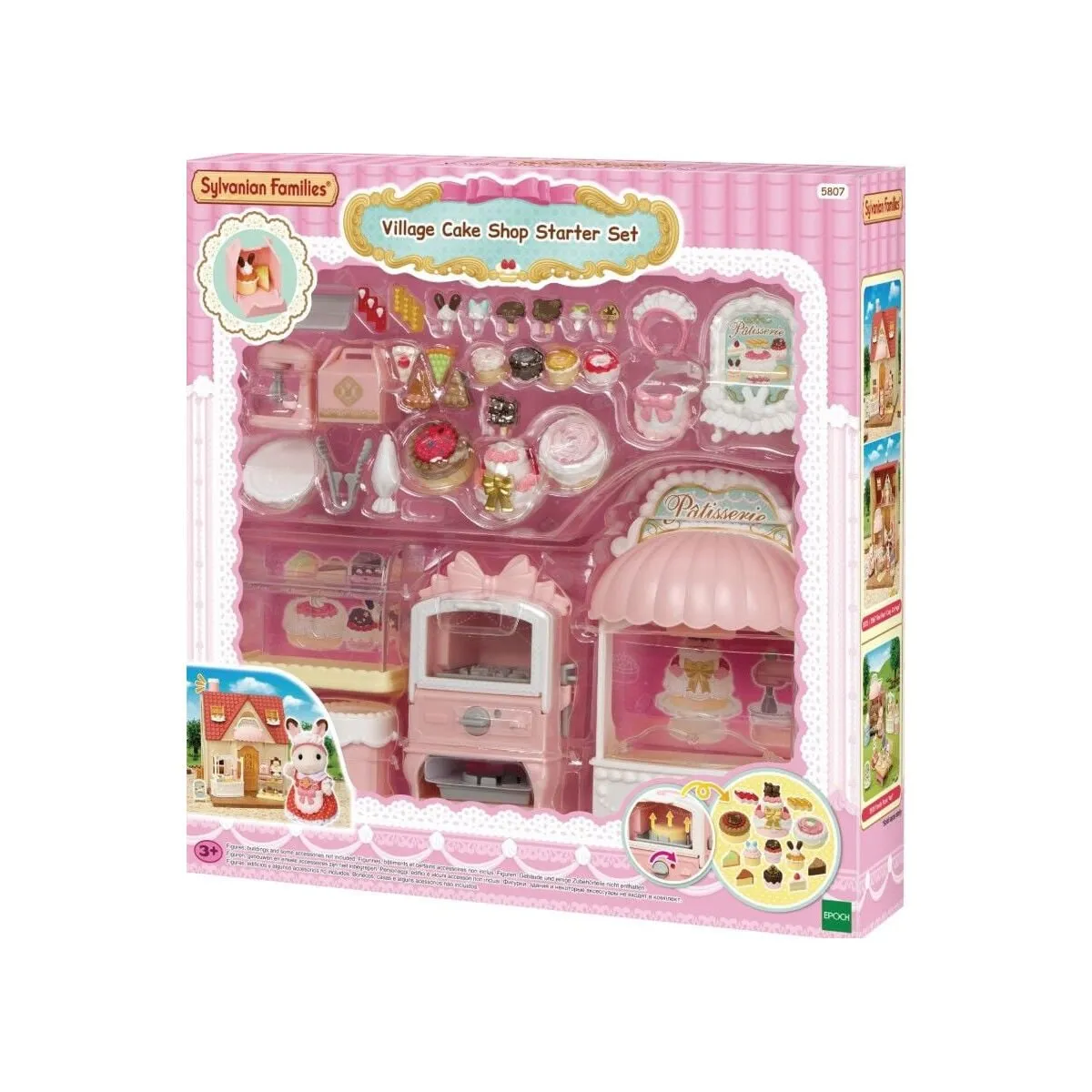 Sylvanian Families Kasaba Pasta Dükkanı Oyun Seti +3 yaş