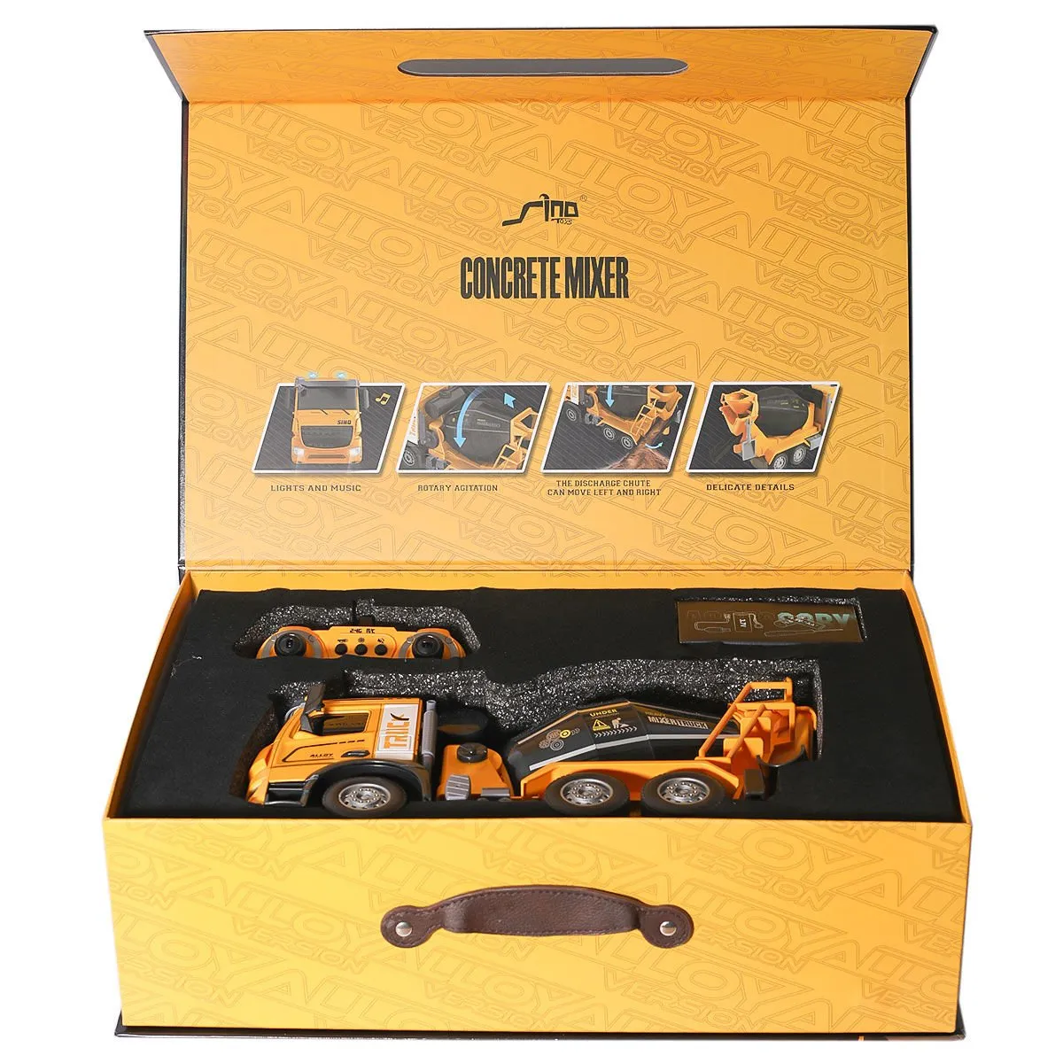 Gepettoys Metal Kumandalı İş Makinesi 1:12 Ölçek — görsel 2