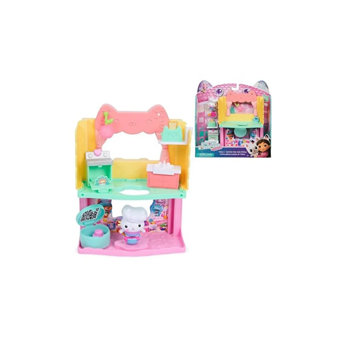 Figür Set Gabby S Dollhouse Mutfak Set/banyo Set 10PRÇ.2A. — görsel 2