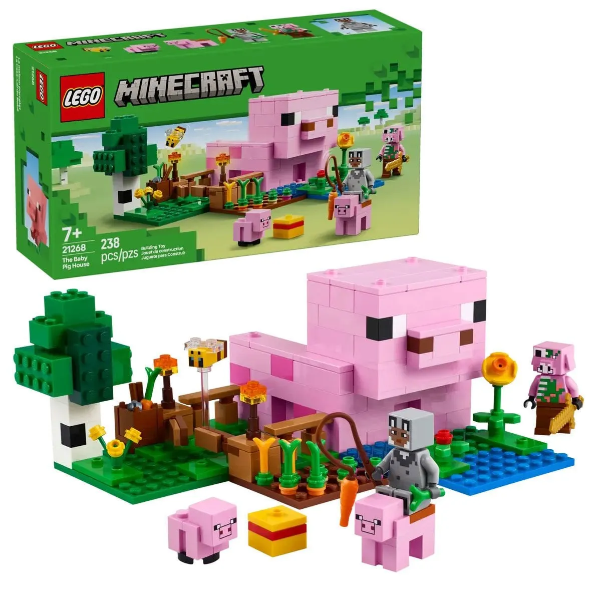 Lego Minecraft Baby Pig Evi 238 parça +7 yaş