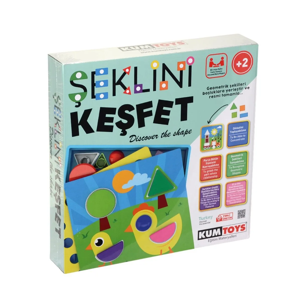 KumToys, Şeklini Keşfet / +2 yaş