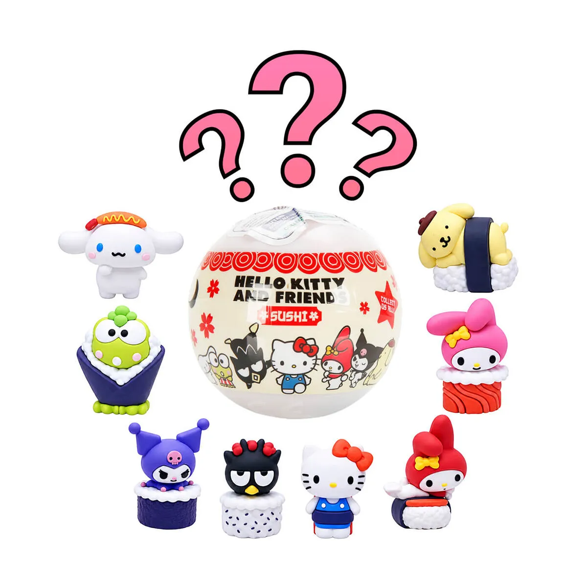 Hello Kitty And Friends Sushi Sürpriz Figür Paketi — görsel 3