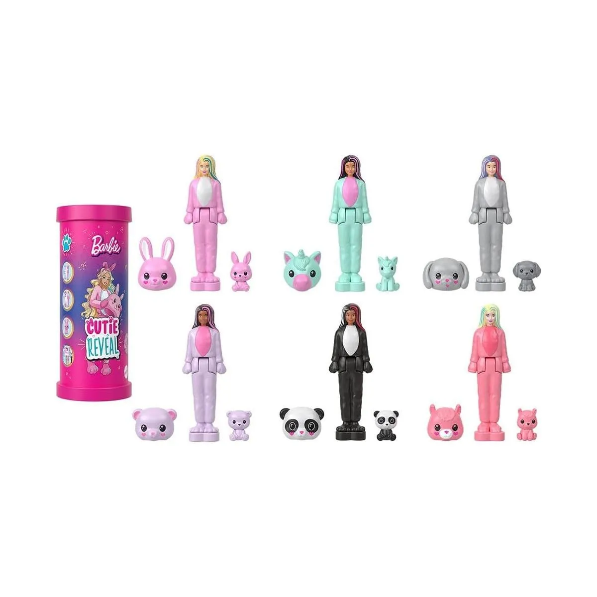 Mini BarbieLand Cutie Reveal Bebekler — görsel 5