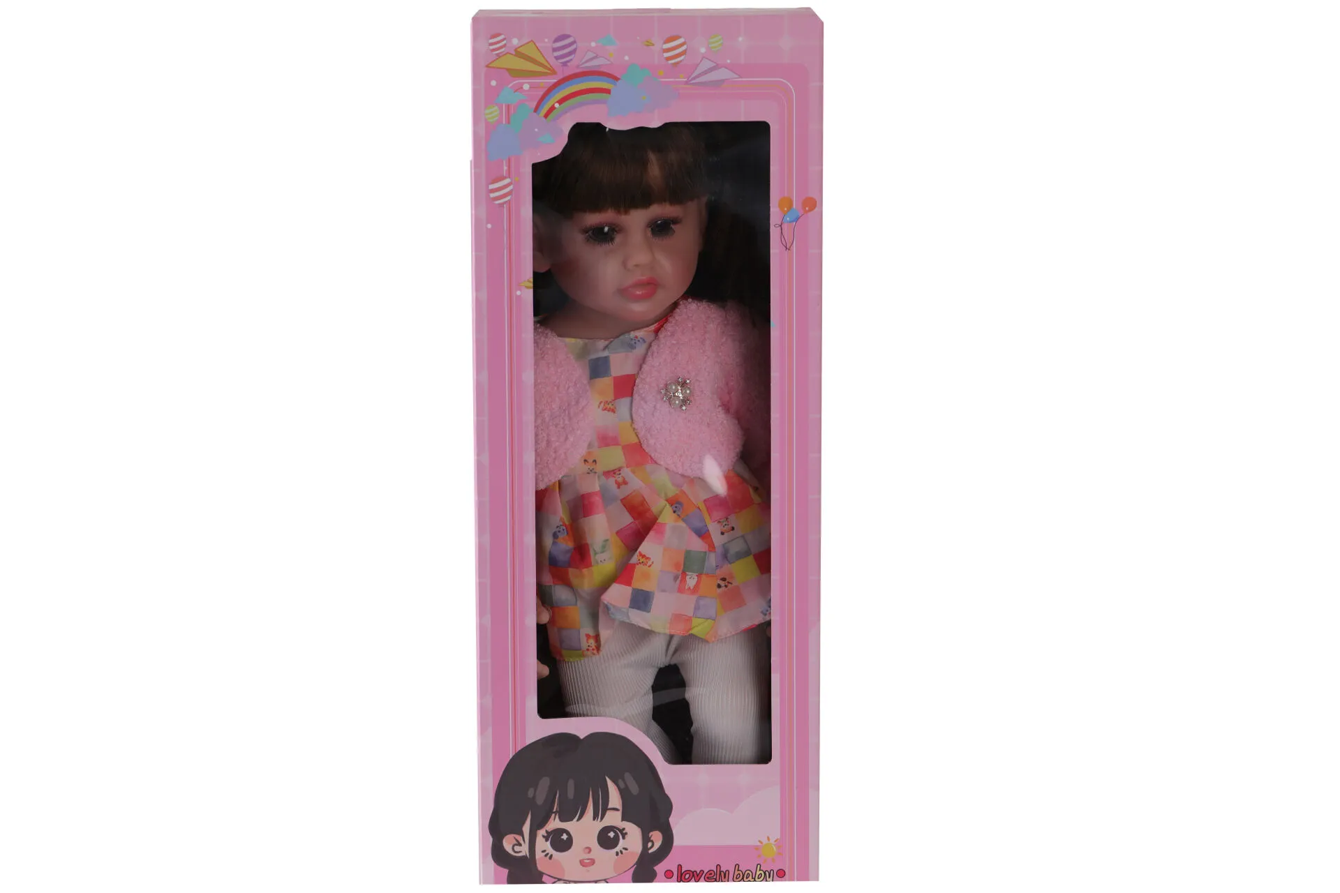 Müzikli Silikonlu Et Bebek 55 Cm — görsel 2