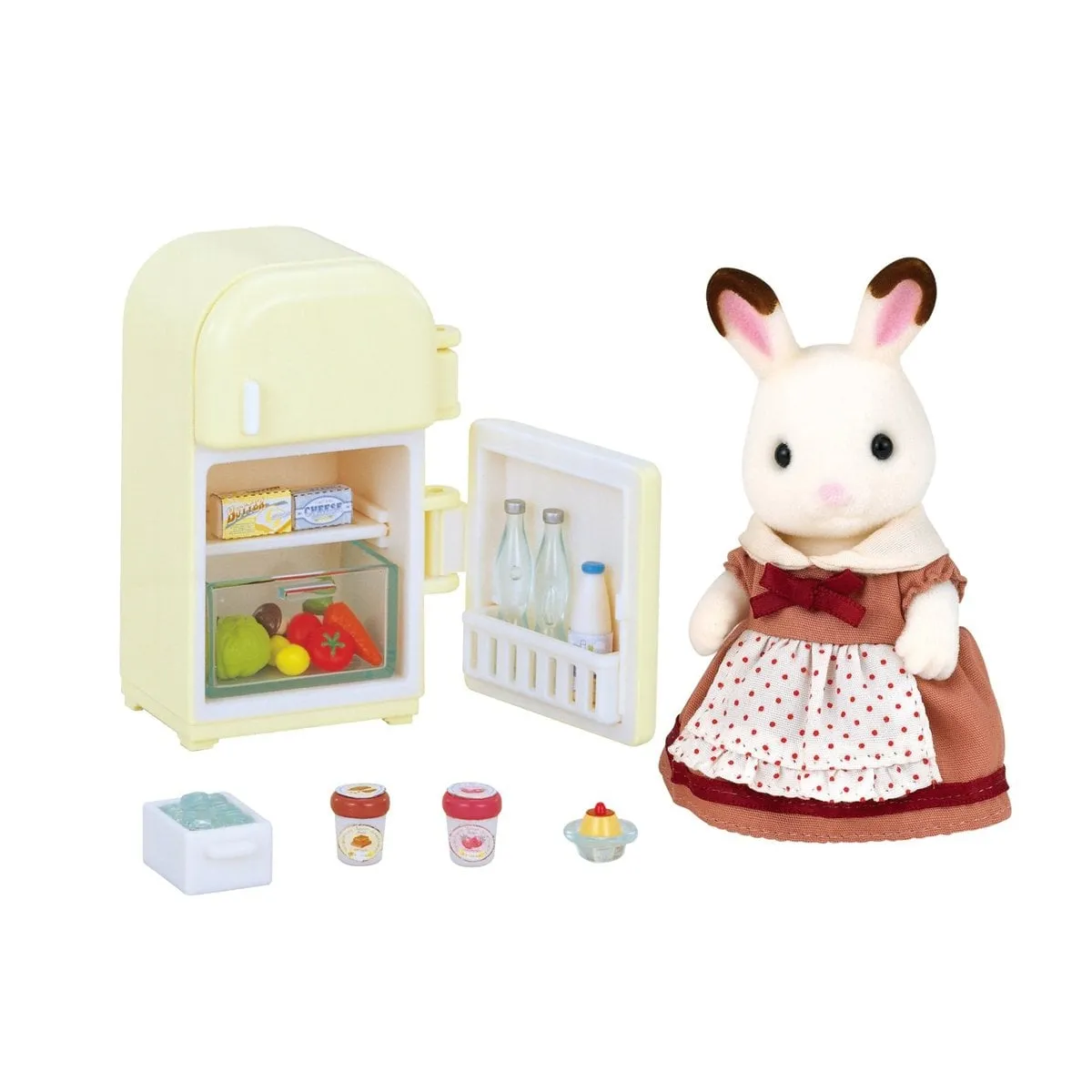 Sylvanian Families Çikolata Kulaklı Anne Buzdolabı Seti +3 yaş — görsel 2