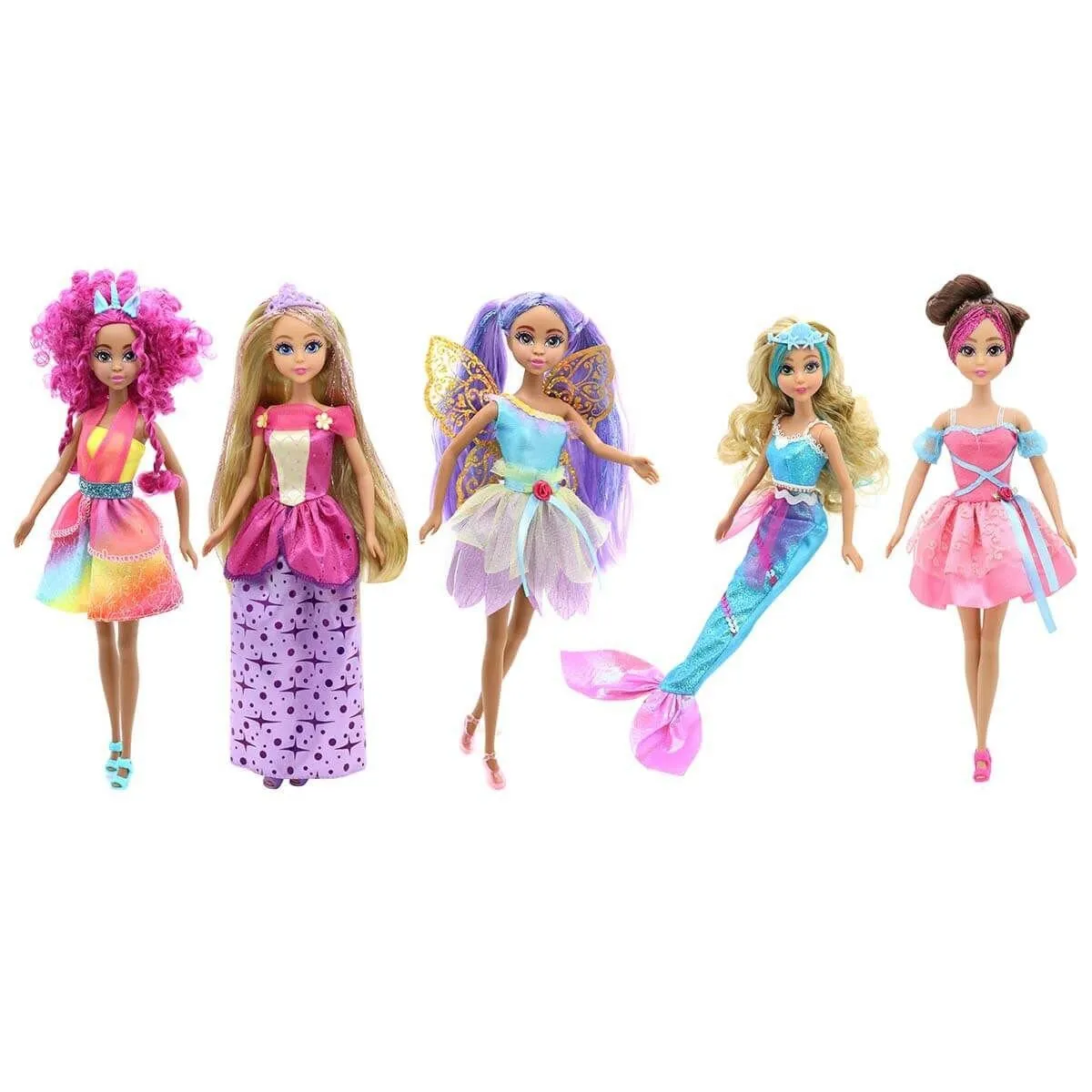 Sun-Fnv-Mnk-Bbk Set Dreameez Fantasy Bebekler 5Lİ