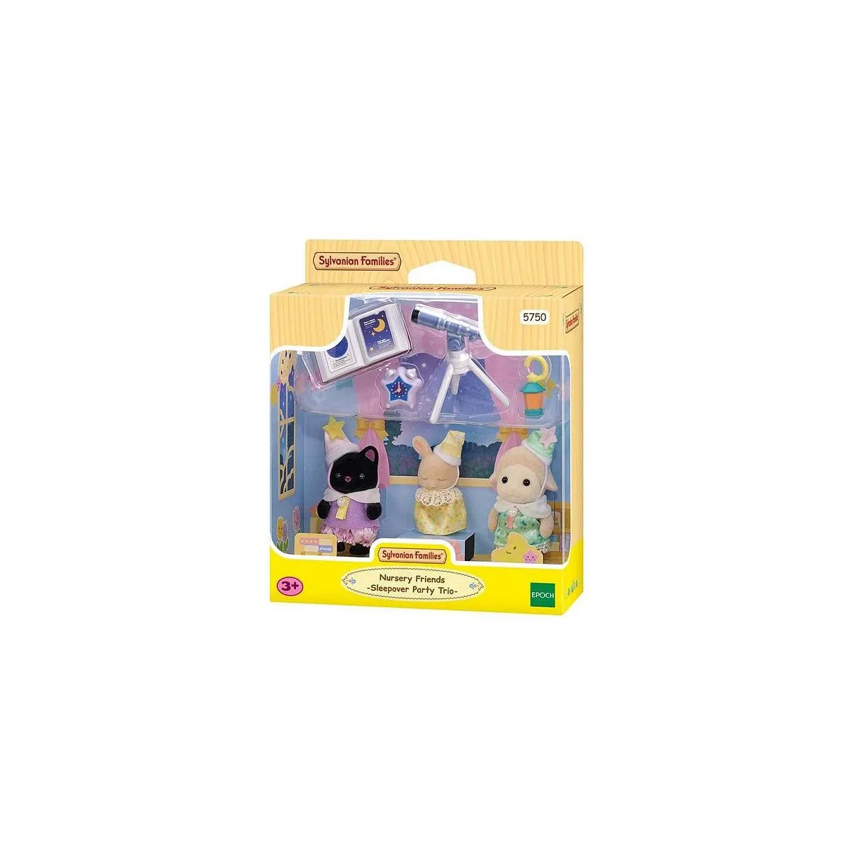 Sylvanian Families Anaokulu Arkadaşları Pijama Partisi Üçlüsü +4 yaş