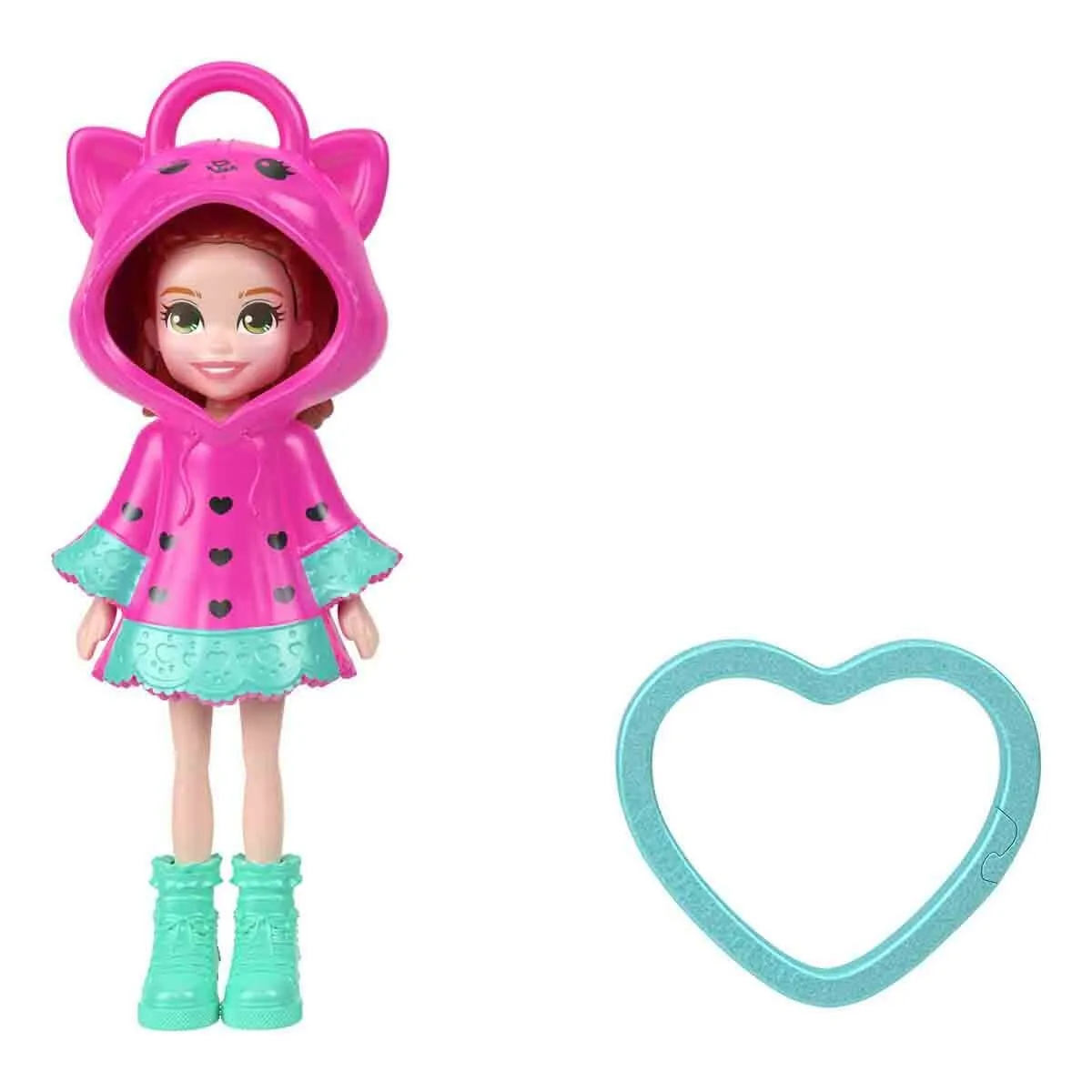 Polly Pocket Kapüşonlu Bebek Anahtarlık — görsel 5