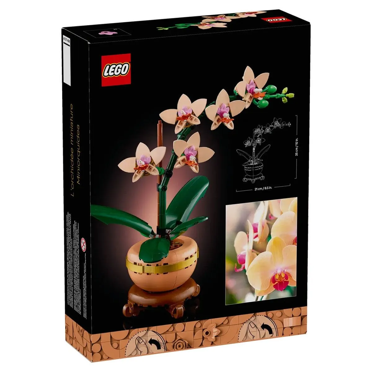 Lego Botanicals Mini Orkide 274 parça +18 yaş — görsel 5