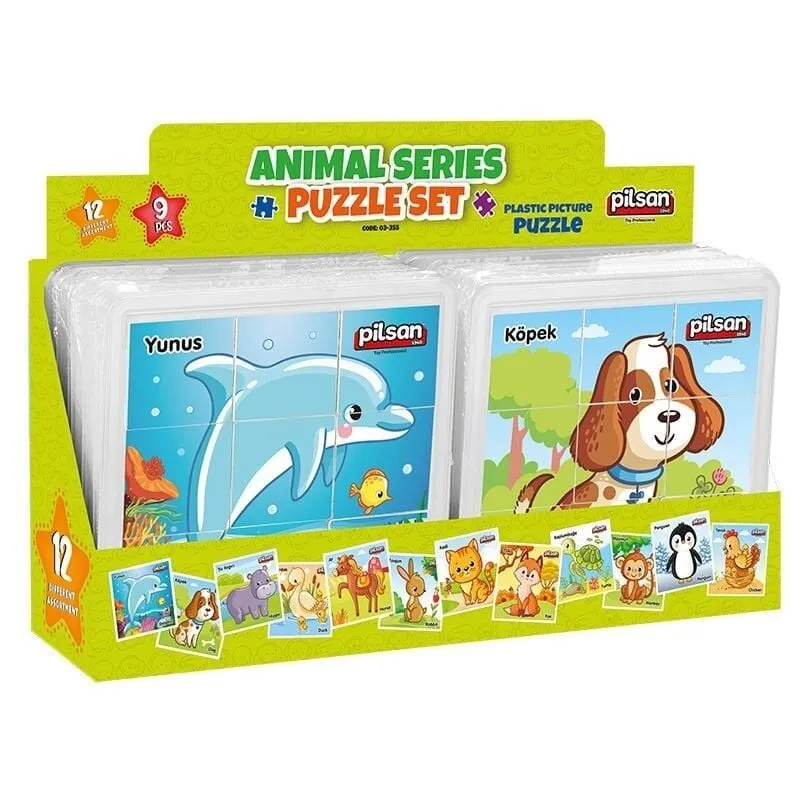 355 Anımal Serıes Puzzle Set — görsel 2