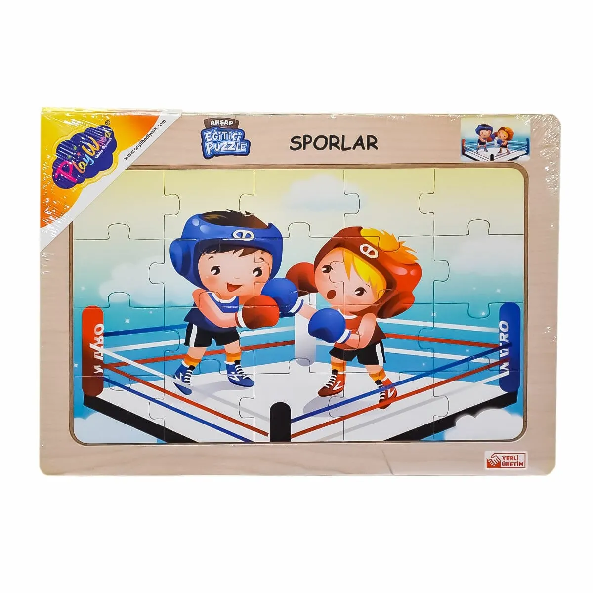 Onyıl Ahşap Eğitici Sporlar Puzzle — görsel 4