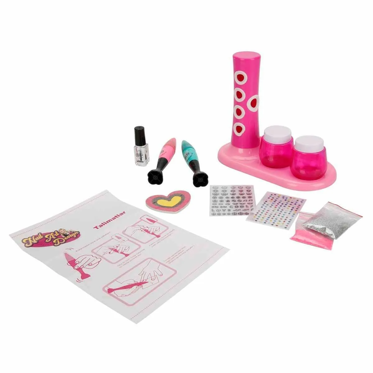 Pretty Pinky 2in1 Tırnak Tasarım Seti — görsel 3