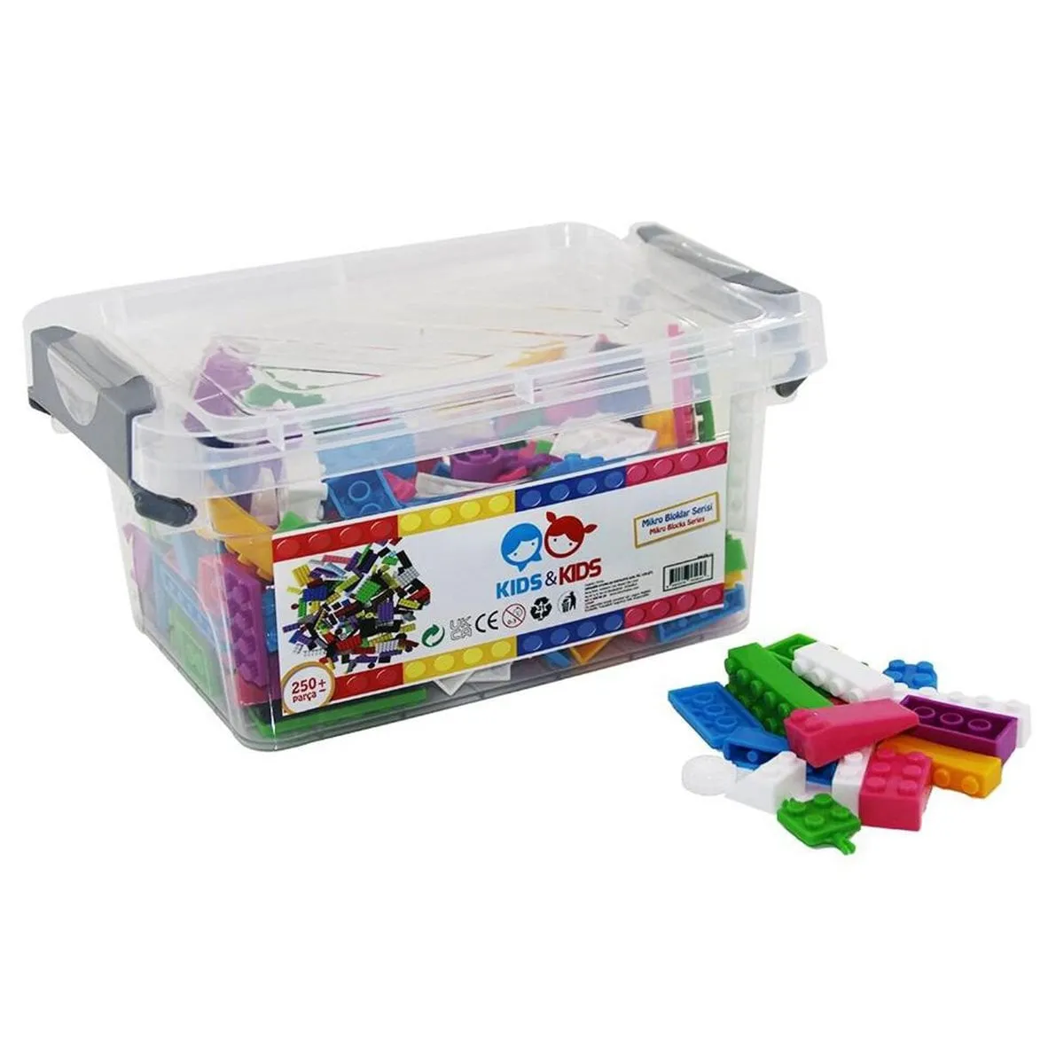 112 Kids Kids 250 Parça Mikrobloklar Koli 25 Pk