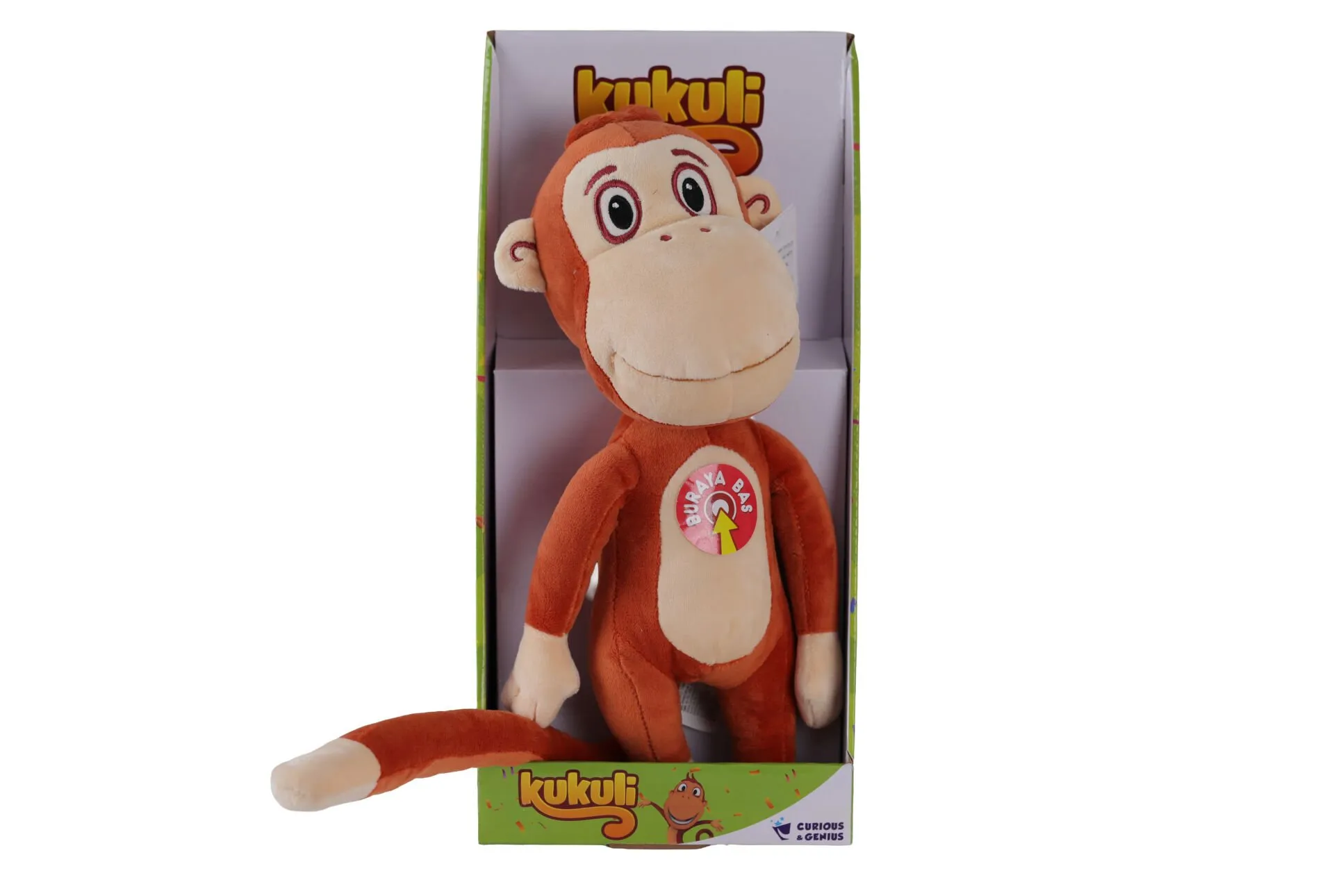 Kuk 001 1001 Kukuli Müzikli Peluş 55072-12