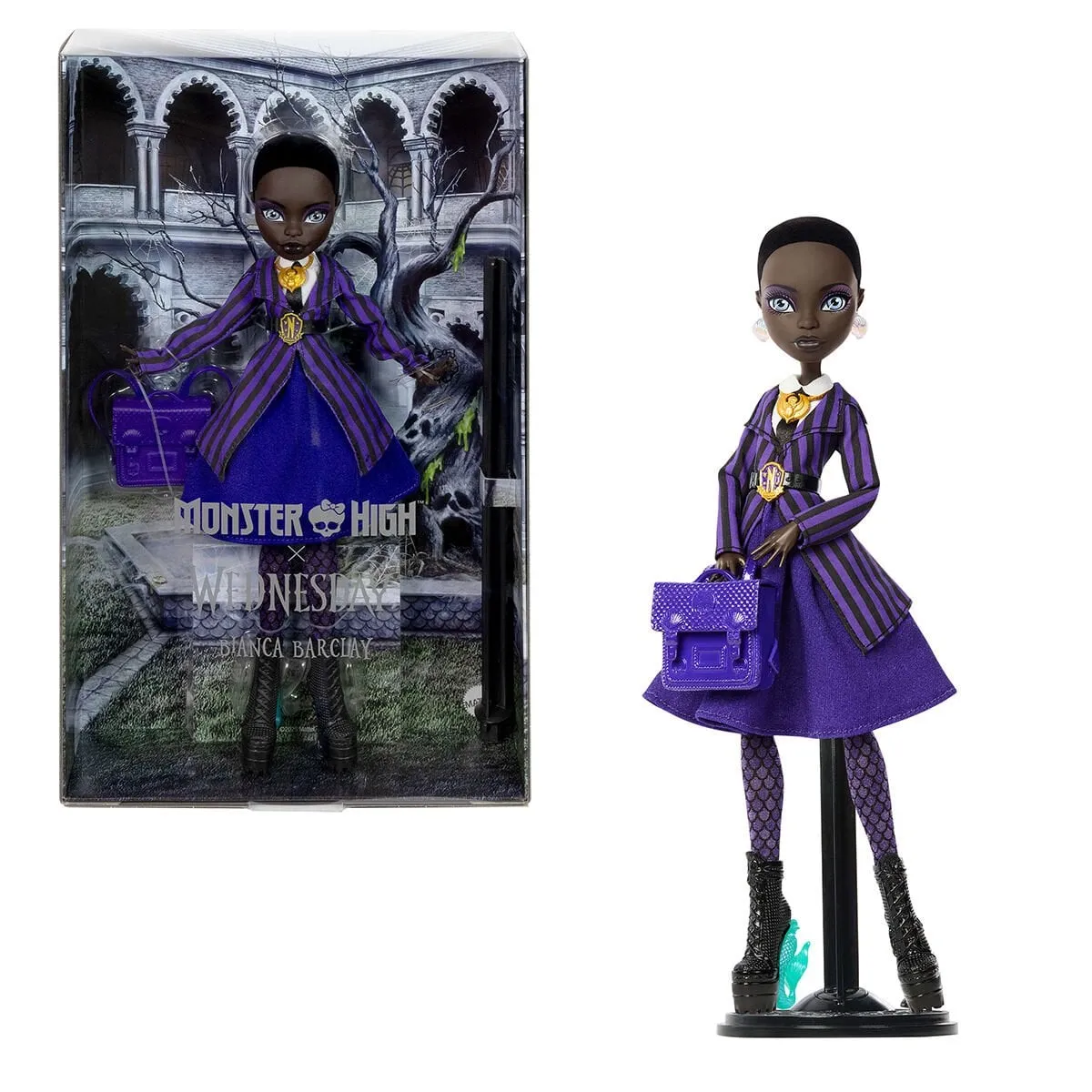 Monster High Koleksiyon - Wednesday Bianca Bebek