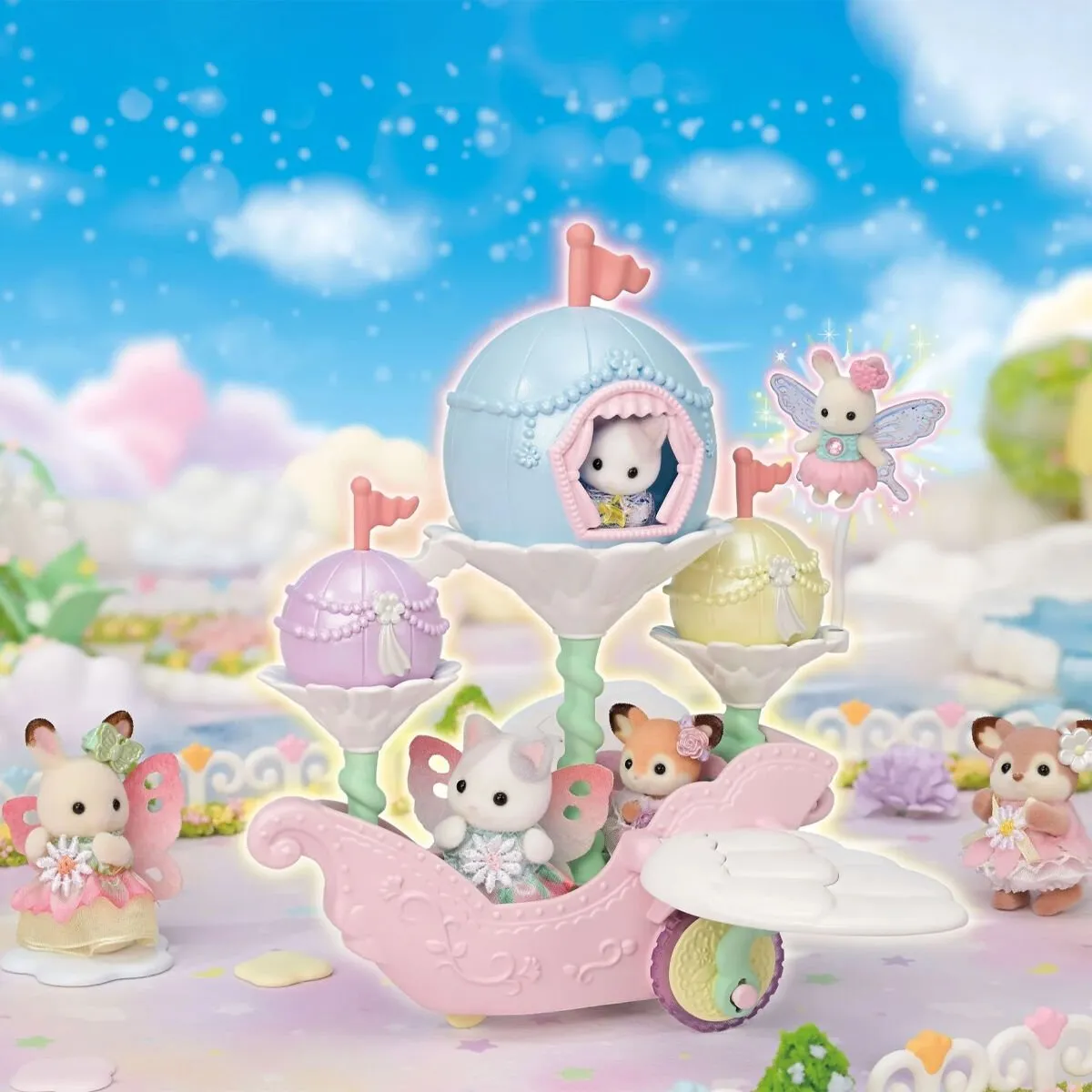 Sylvanian Families Çiçekli Masal Gökyüzü Gemisi +4 yaş — görsel 4