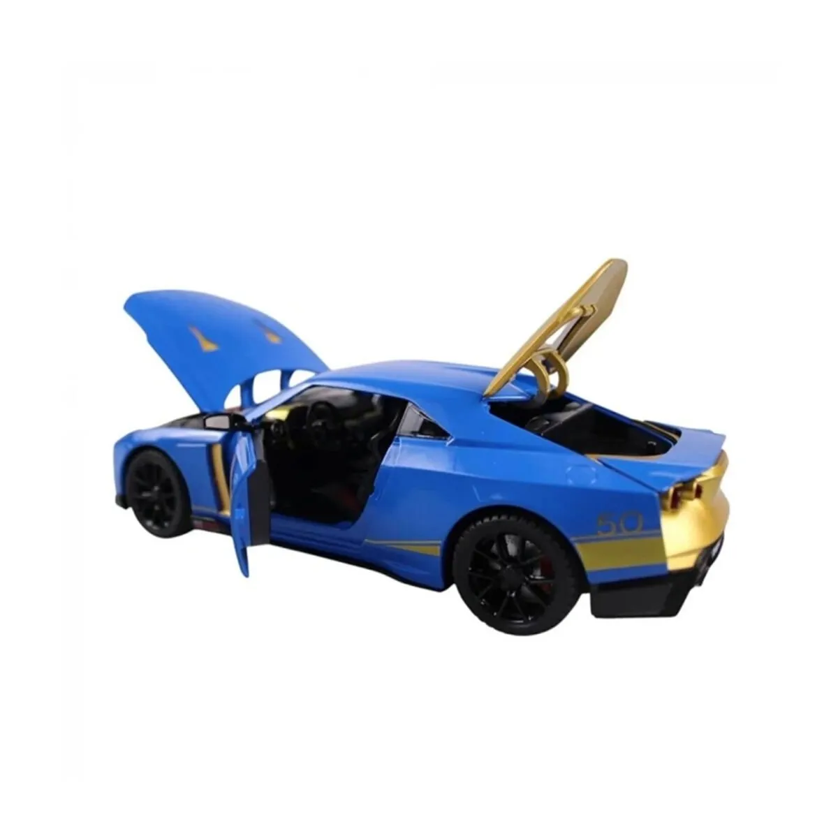 Nissan GTR-R50 1:24 Işık Sesli Model Araba (KZL-DC24242 32) — görsel 2