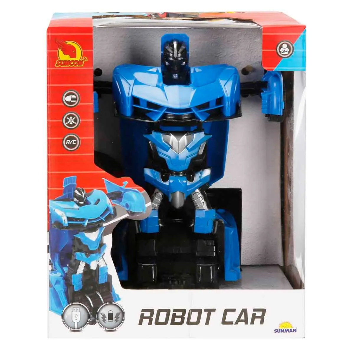 Sun-Yfn-Snc-R C Araba Robot Dönüşebilen Ff Usb (Sun-Yfn-Snc-R C) — görsel 6