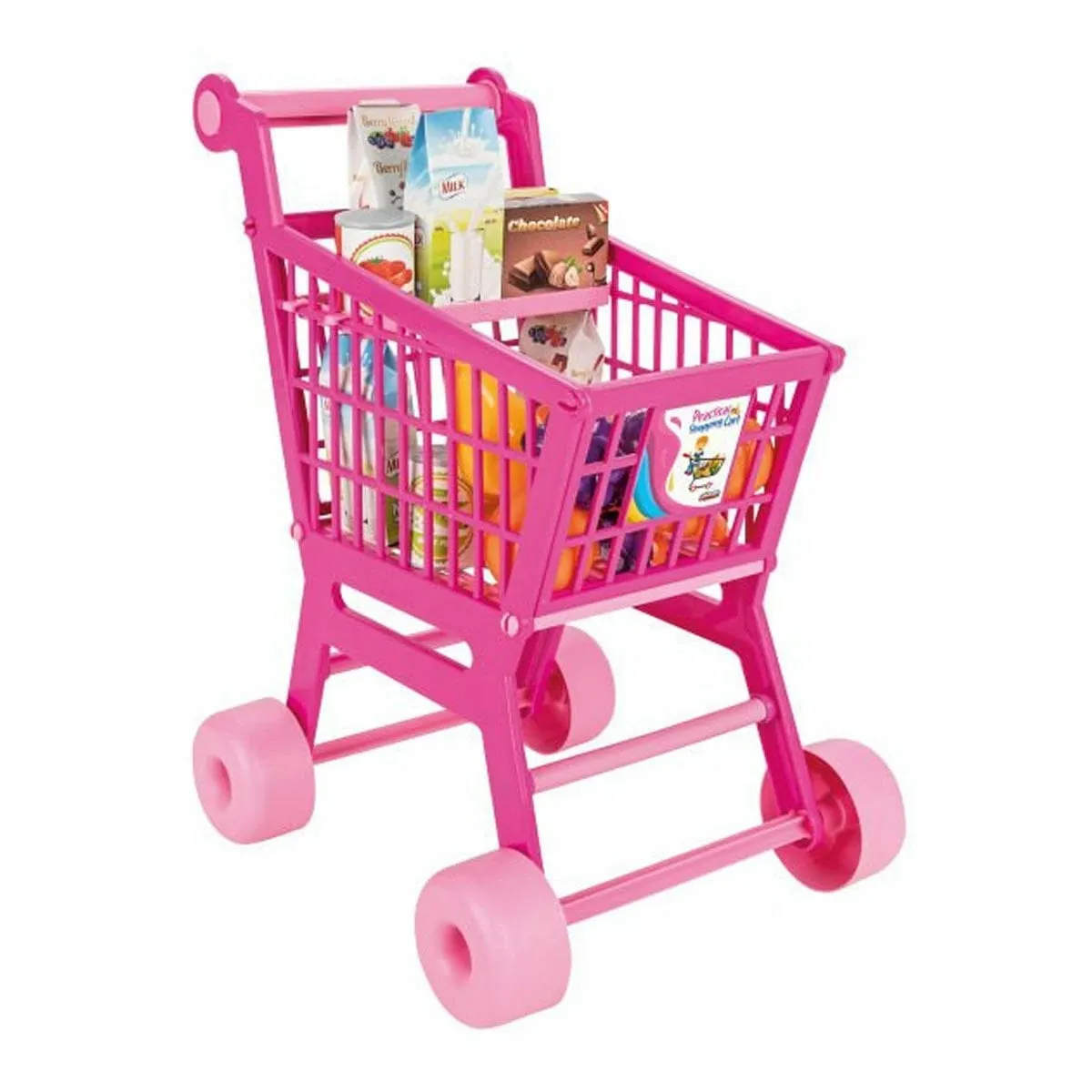 608 Pilsan Pratik Pembe Market Arabası (meyve ve sebze) — görsel 2