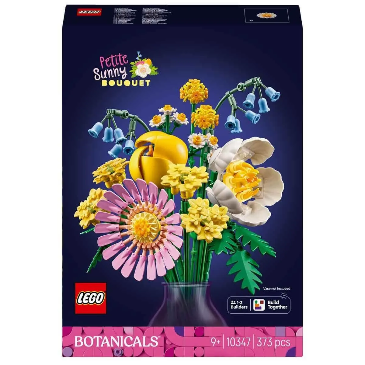 Lego iconic Botanicals Pembe Çiçek Buketi 373 parça +9 yaş — görsel 6