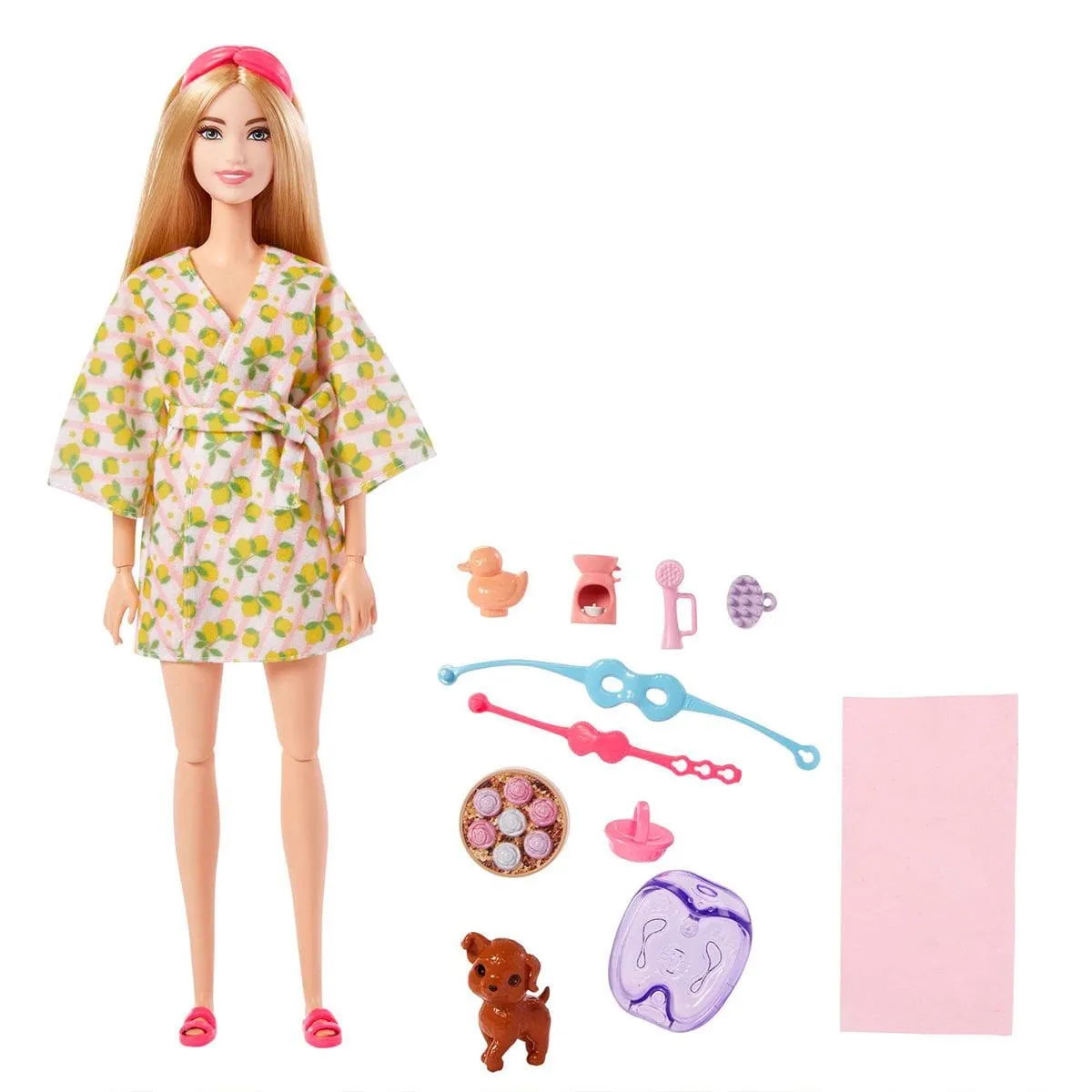 Barbie Wellness - Spa Günü Sarışın Bebek — görsel 3