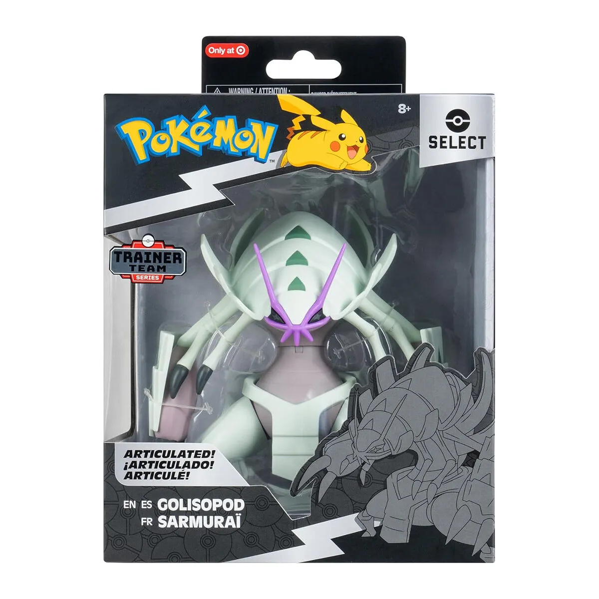 POK PKW3204 Pokemon Select Seri Eklemli Figür Golisopod — görsel 4