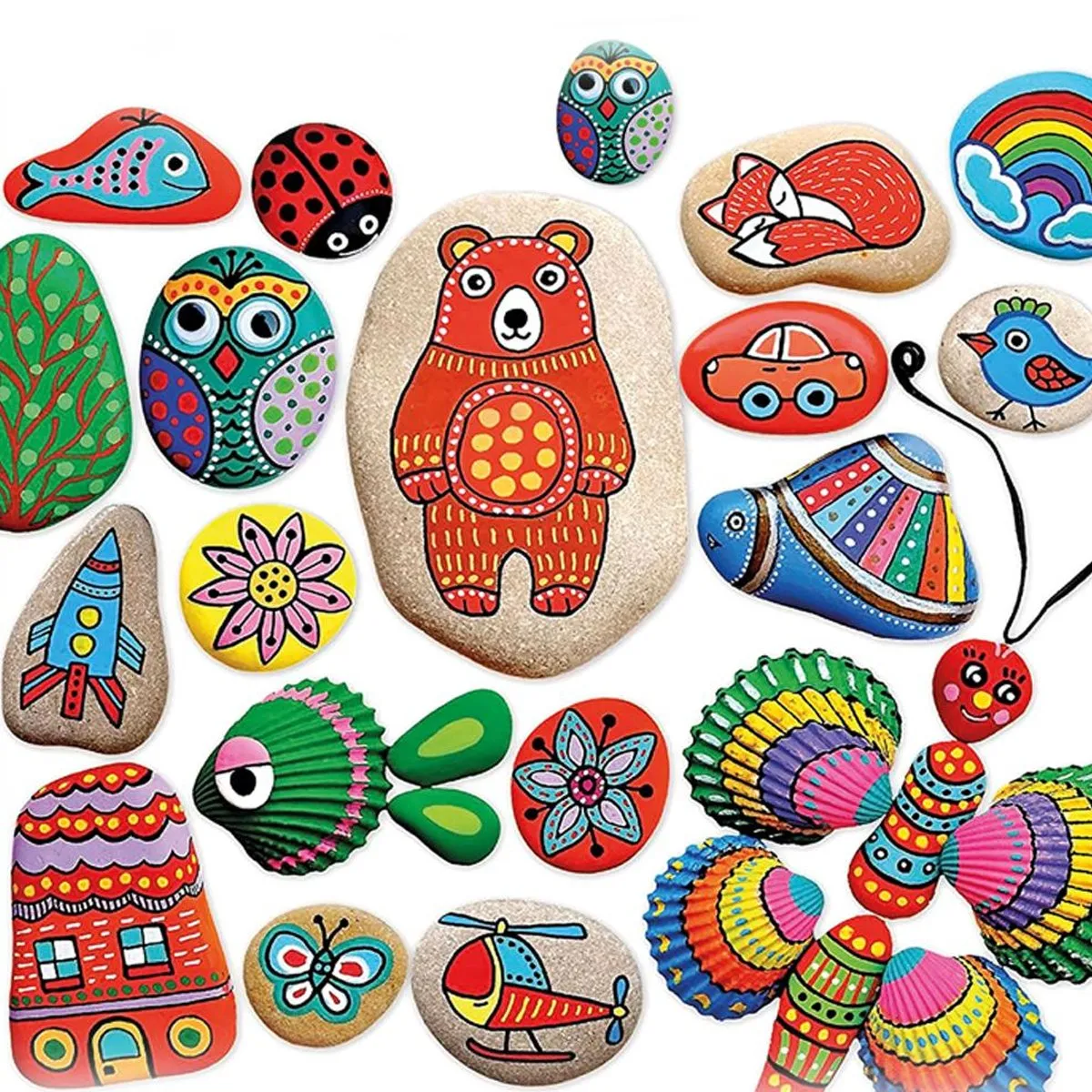Kumtoys Taş Boyama - Stone Painting / +6 yaş — görsel 4