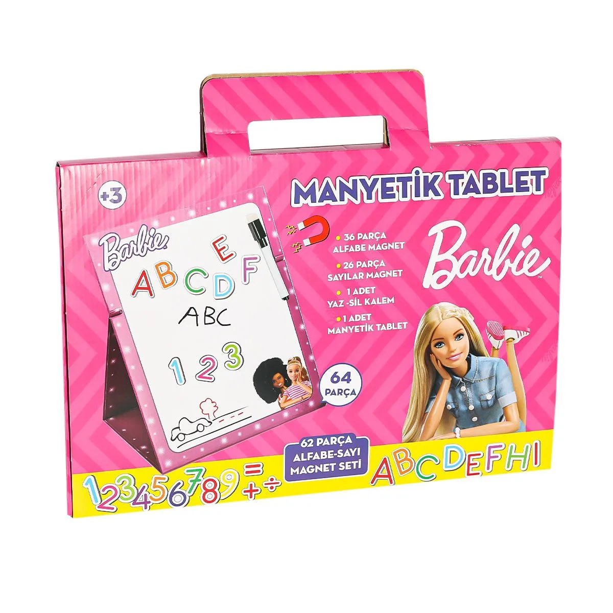 BARBİE MAGNETLİ SET 62 PARÇA