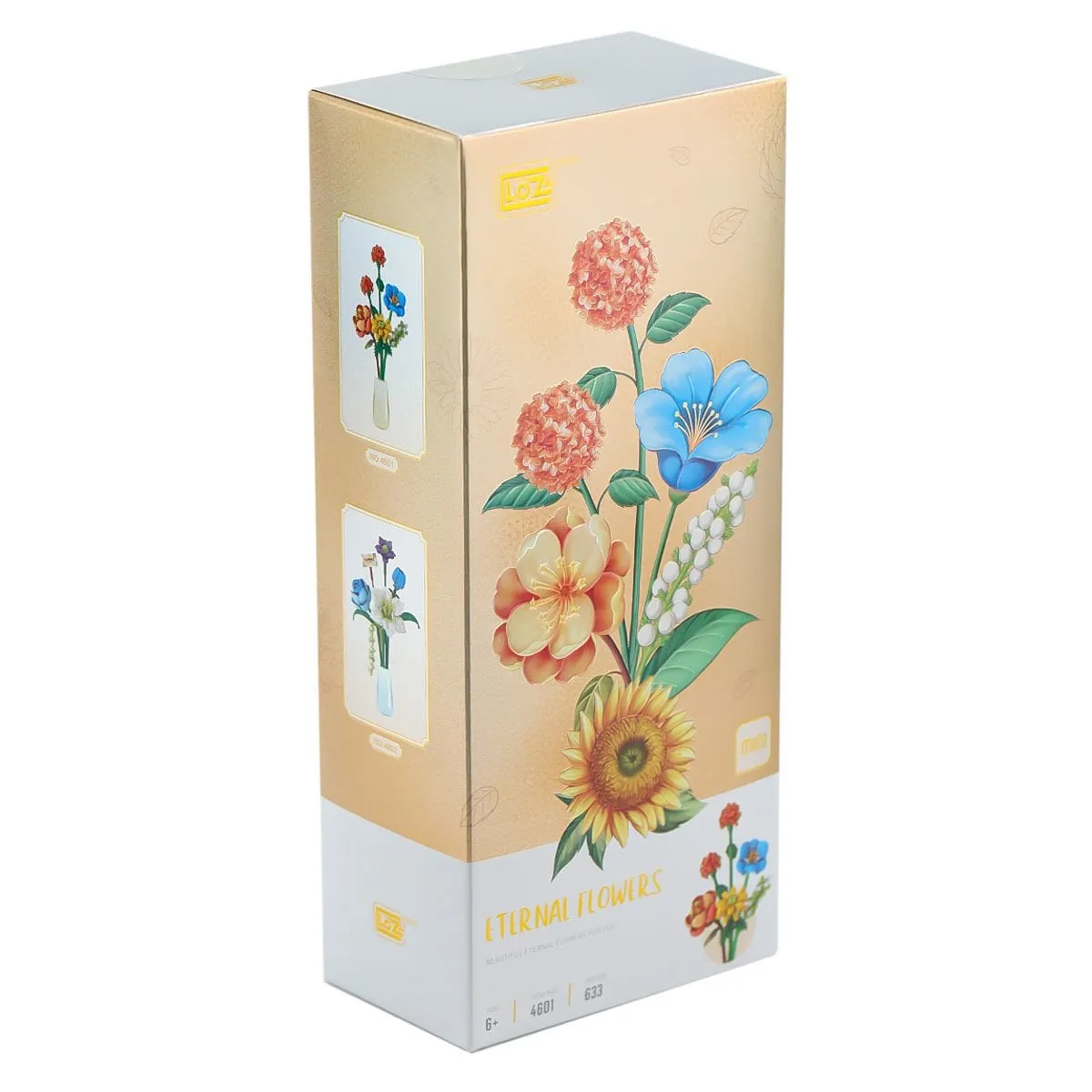 LOZ Eternal Flowers Serisi - ''Alacakaranlık Turuncu Işık'' 633 Parça Yapım Seti