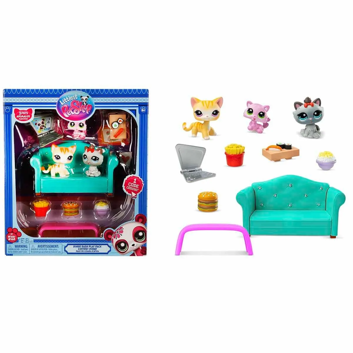 Littlest Pet Shop Minişler Lokanta Oyun Seti — görsel 2