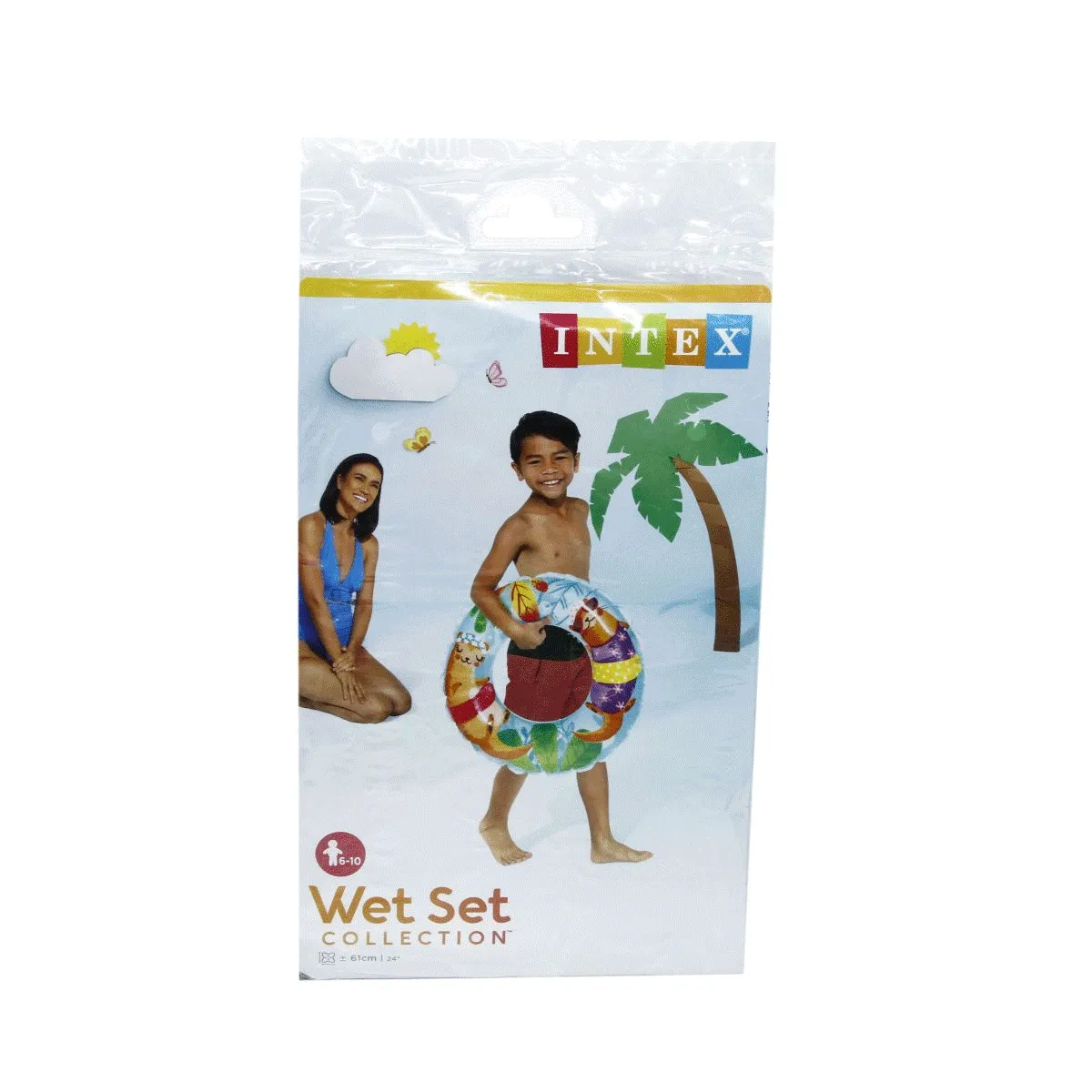 Şeffaf Baskılı Simit 61 cm - Vardem Oyuncak
