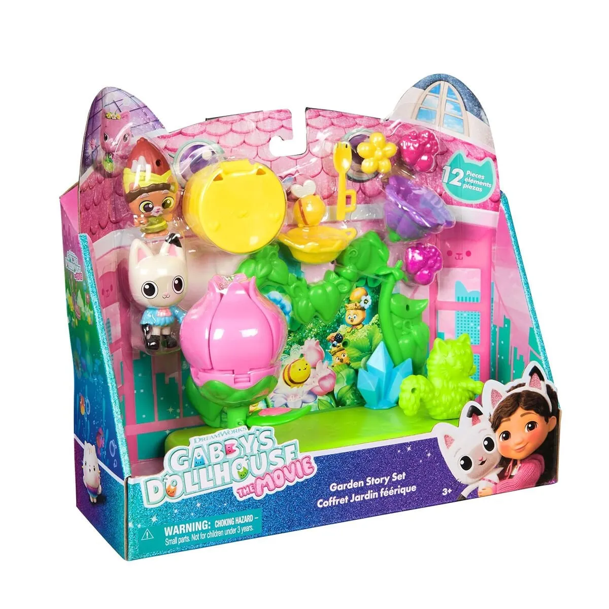 Figür Set Gabby S Dollhouse Bahçe Seti 12 Prç. — görsel 5