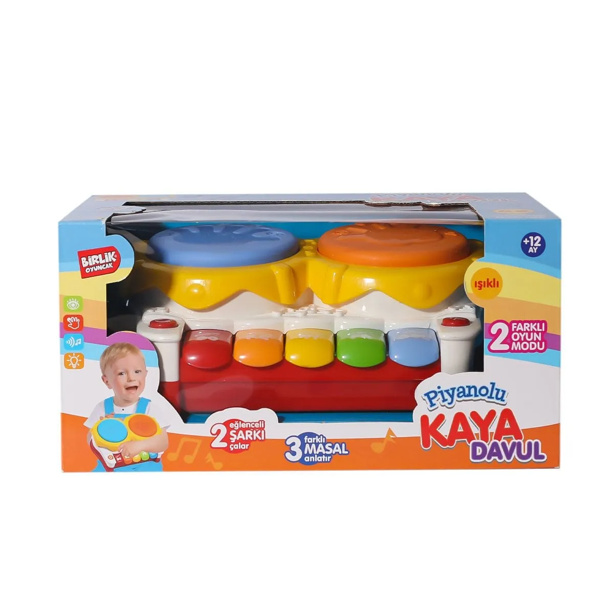 İkili Kaya Davul Seti -Birliktoys