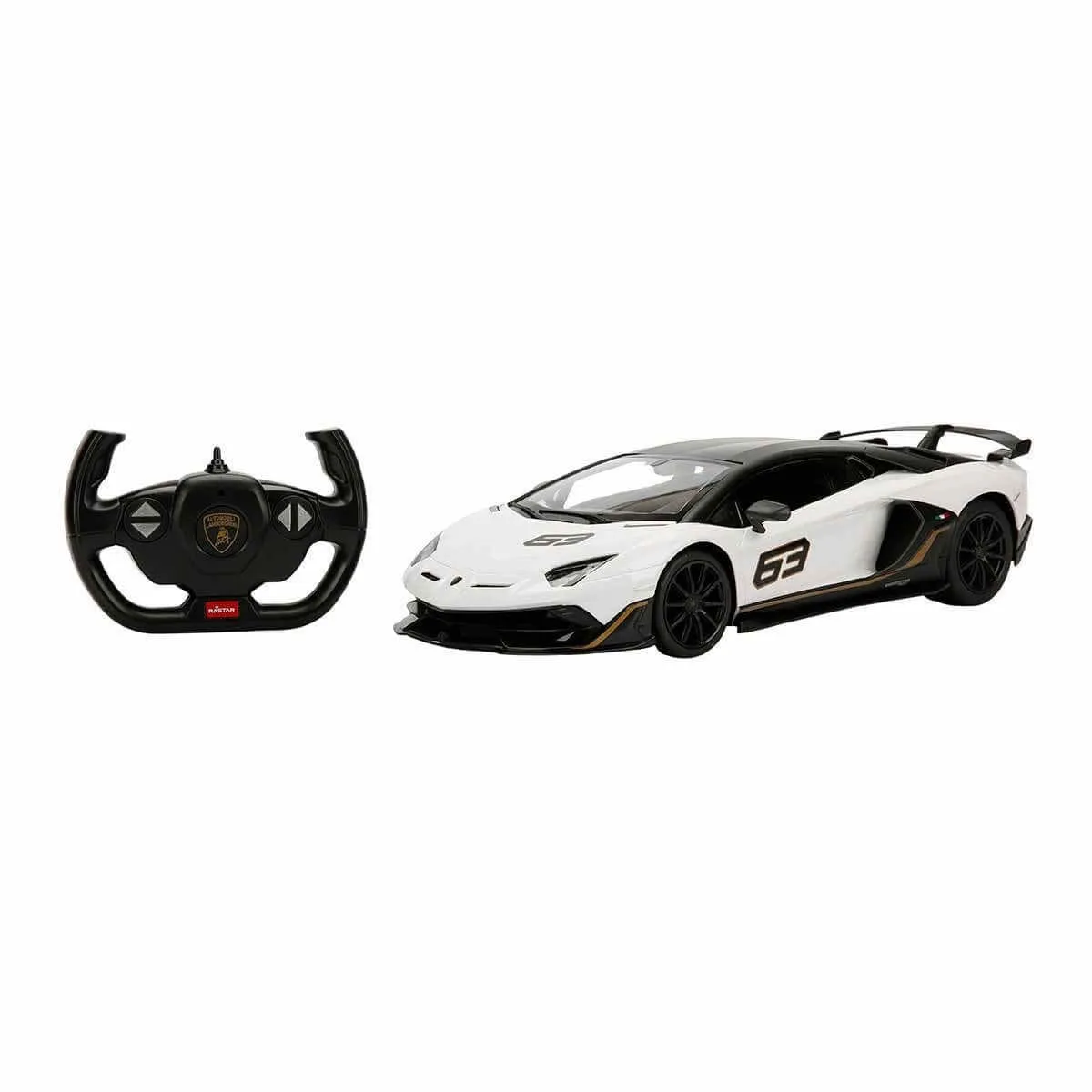 Sunman Uzaktan Kumandalı Lamborghini Aventador SVJ Işıklı Araba 34 cm — görsel 3