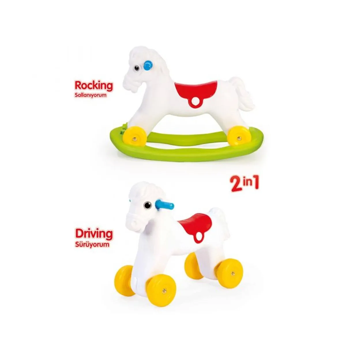 Dolu, Sallanan Tekerlekli At — görsel 2