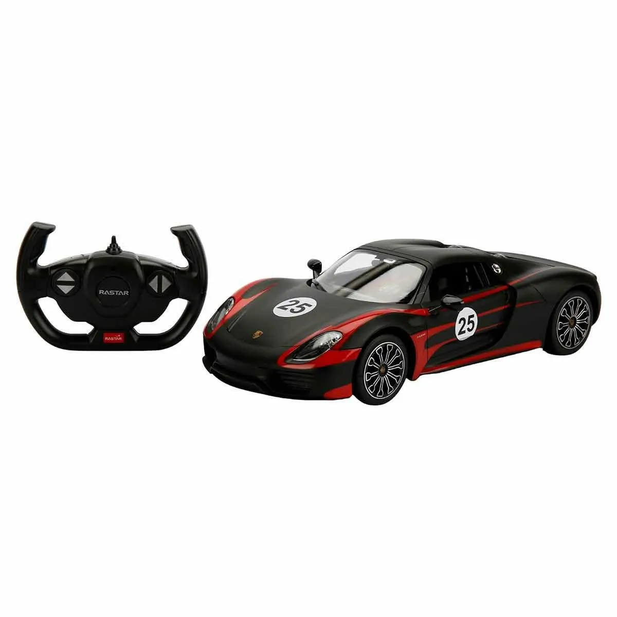1:14 Uzaktan Kumandalı Porsche 918 Spyder Weissach Işıklı Araba 32 cm — görsel 4