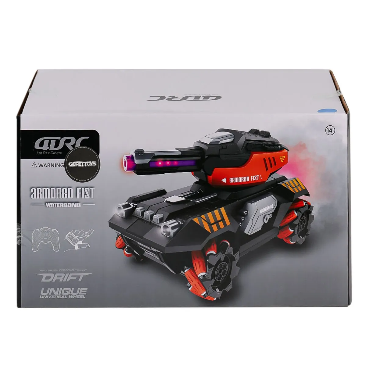 Kumandalı Sesli Işıklı Drift Tank — görsel 2
